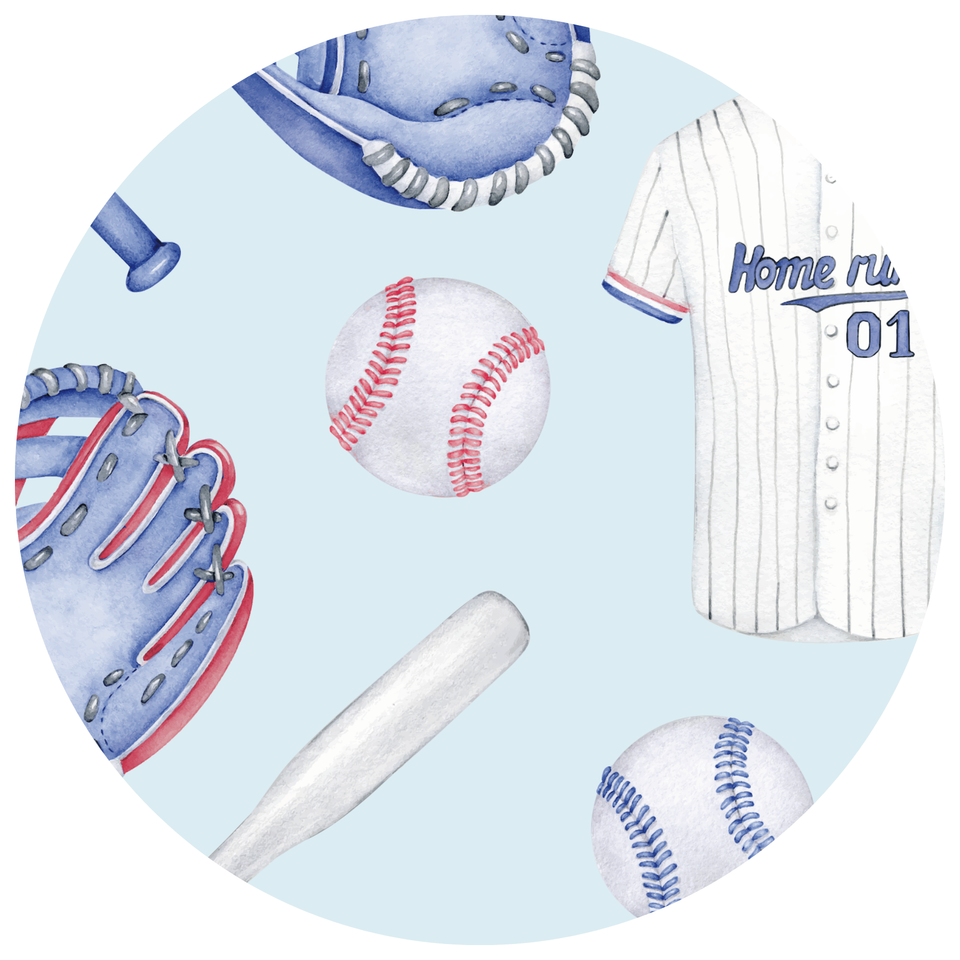 Home Run Zippered Footie