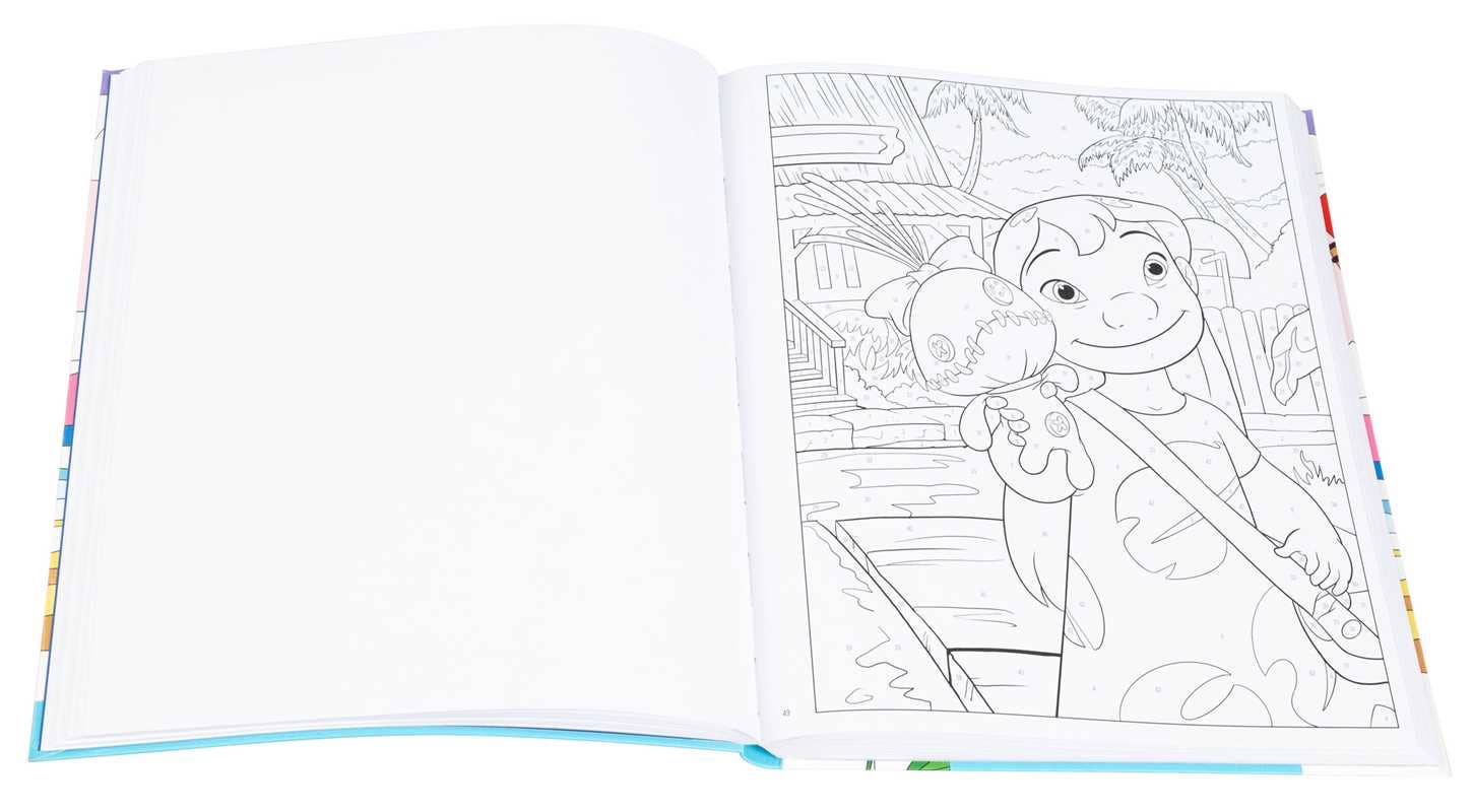 Disney Stitch Color-By-Number
