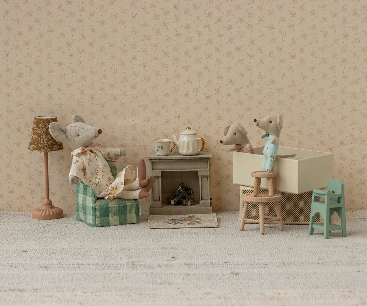 Mouse Fireplace | Off White