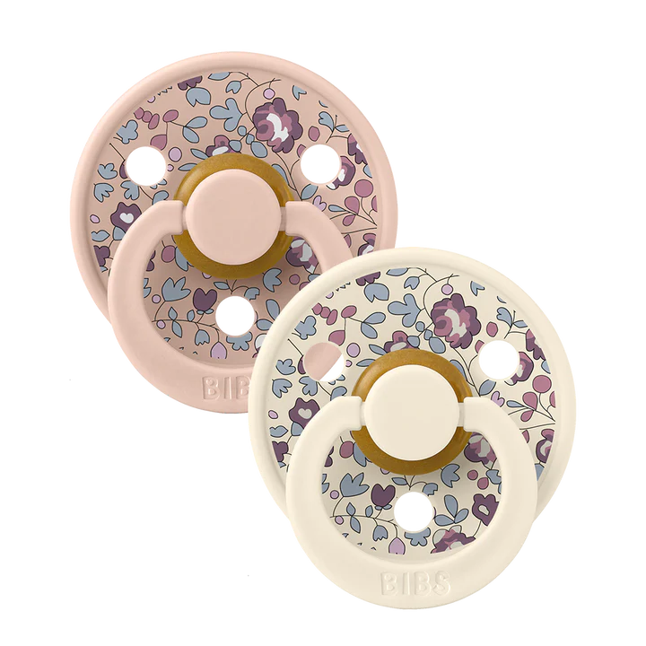 BIBS Pacifier Original Natural Rubber Latex 2PK