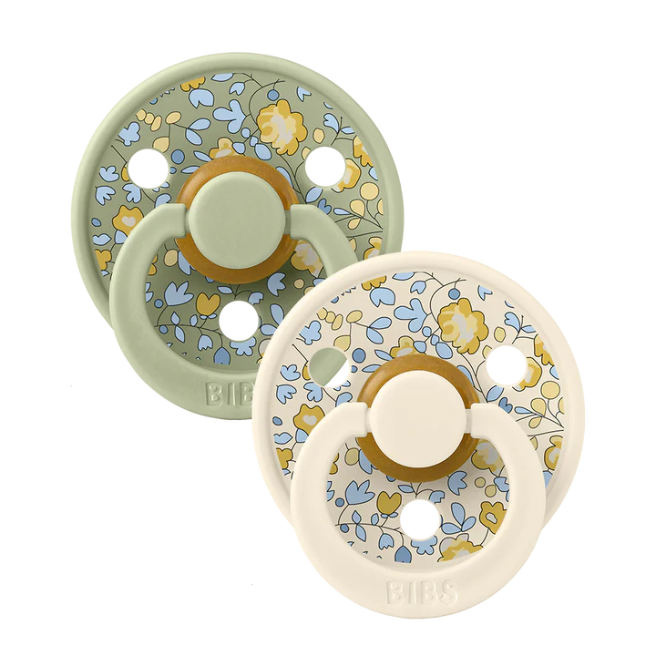 BIBS Pacifier Original Natural Rubber Latex 2PK