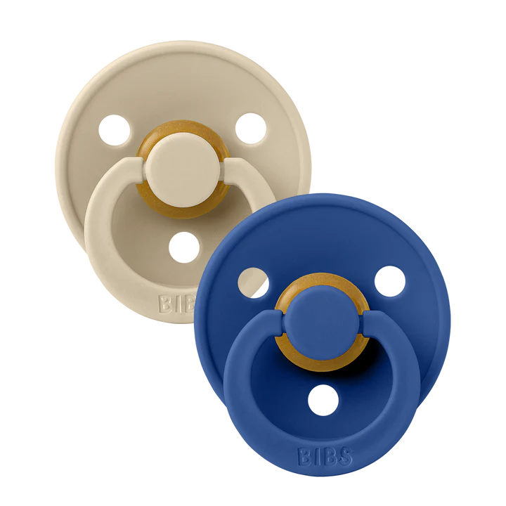 BIBS Pacifier Original Natural Rubber Latex 2PK