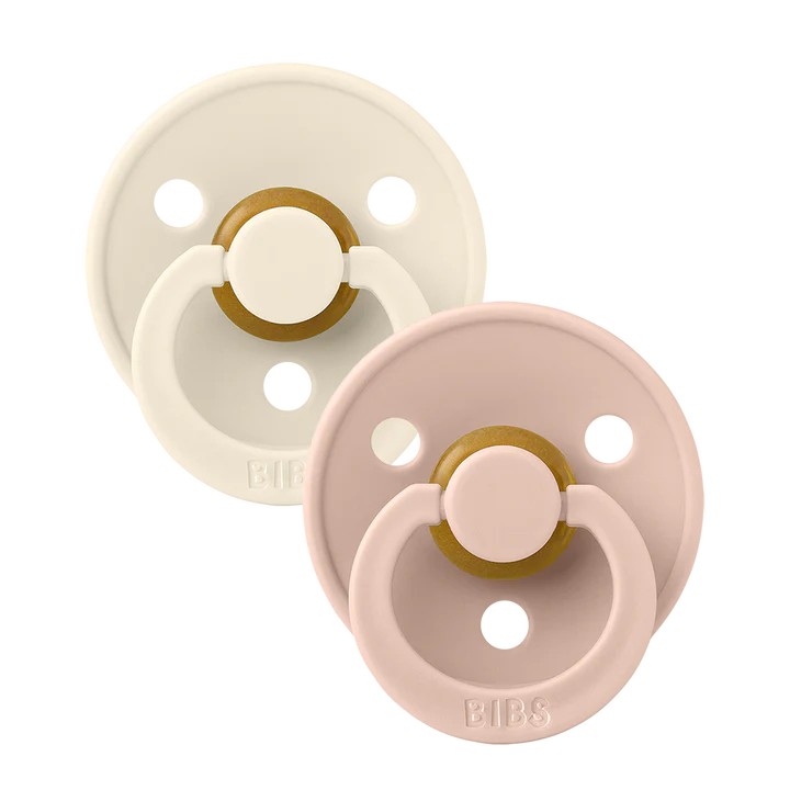 BIBS Pacifier Original Natural Rubber Latex 2PK