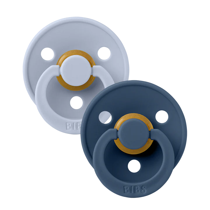 BIBS Pacifier Original Natural Rubber Latex 2PK