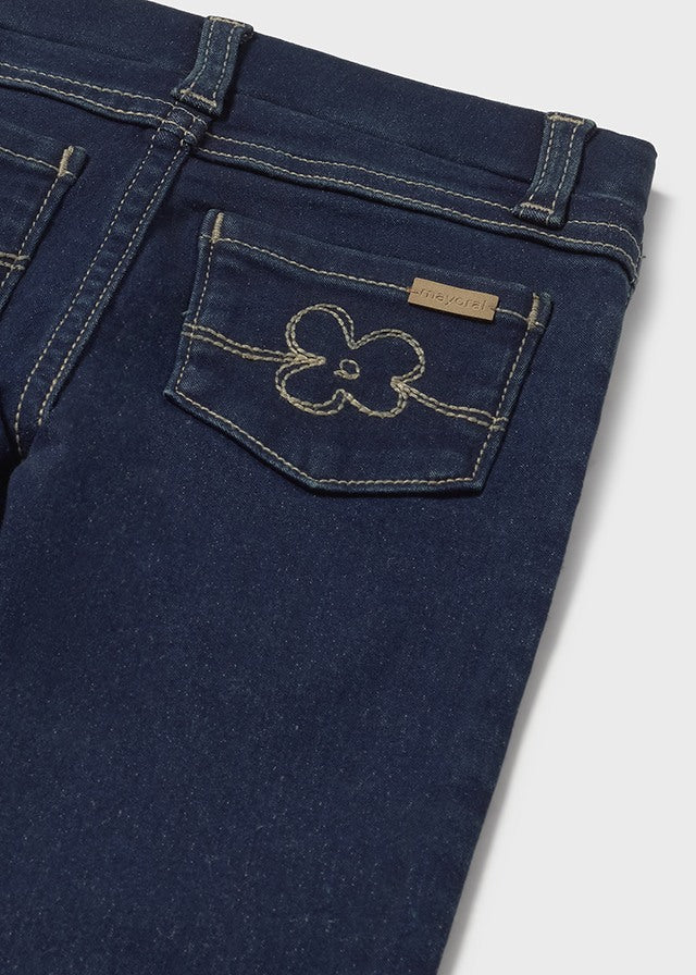 Super Dark Baby Basic Skinny Jeans
