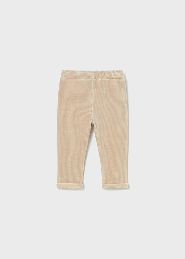 Boy's Oatmeal Corduroy Pants