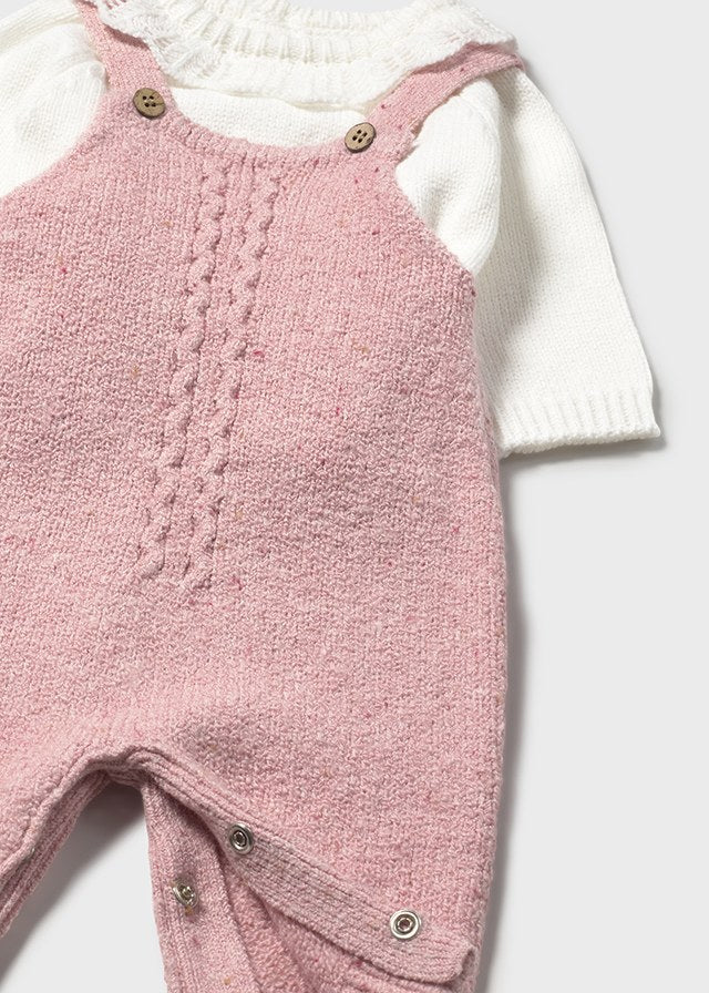 Orchid Overall and Sweater Set