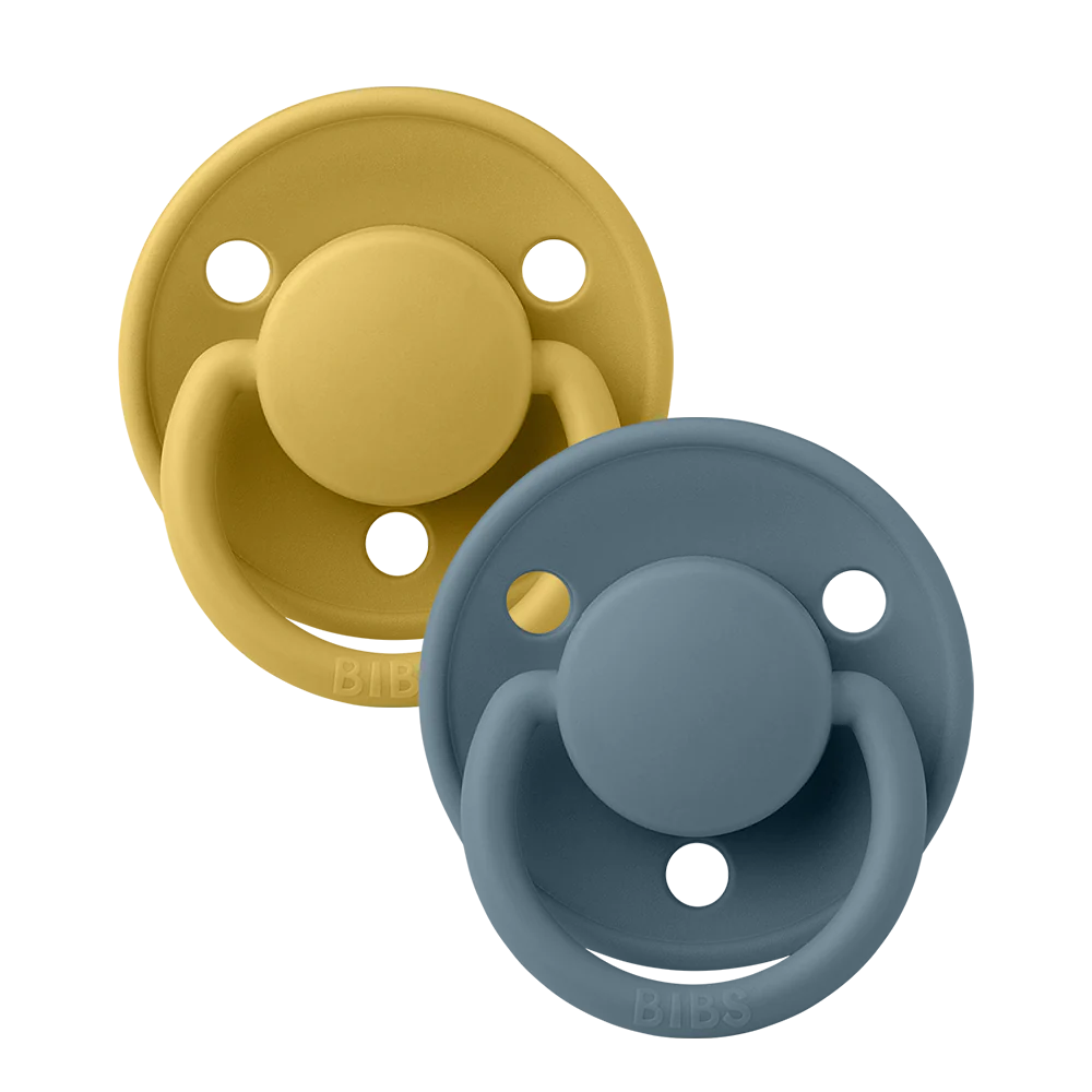 BIBS Pacifier De Lux Natural Rubber Latex 2PK