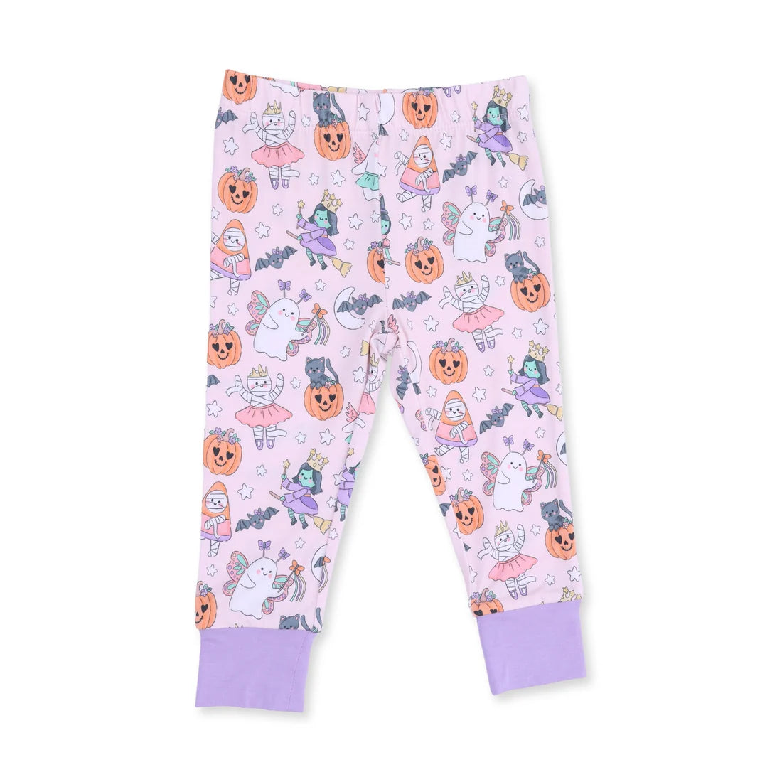 Long Sleeve Pajama Set | Halloween Monster Dress Up Pink