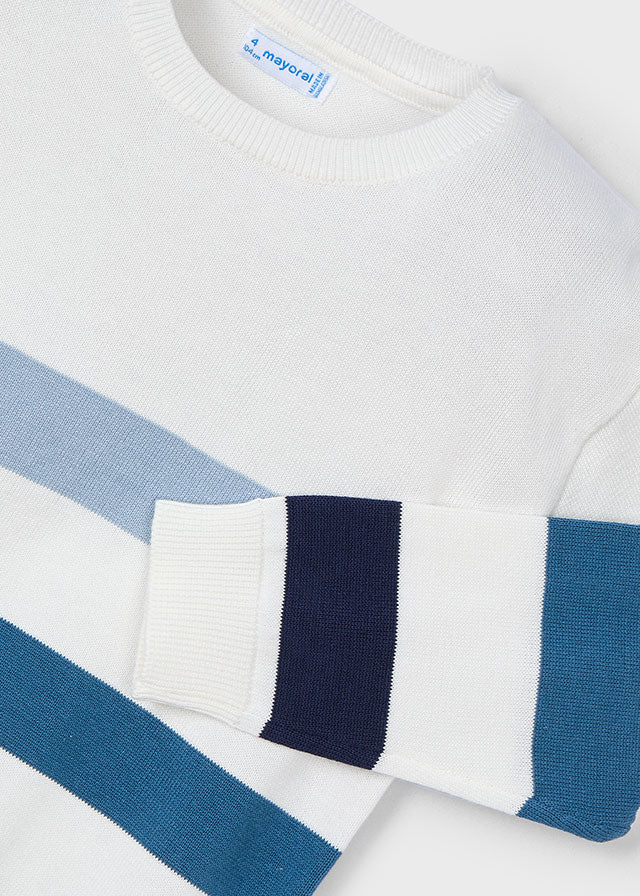 Blue Stripes Sweater