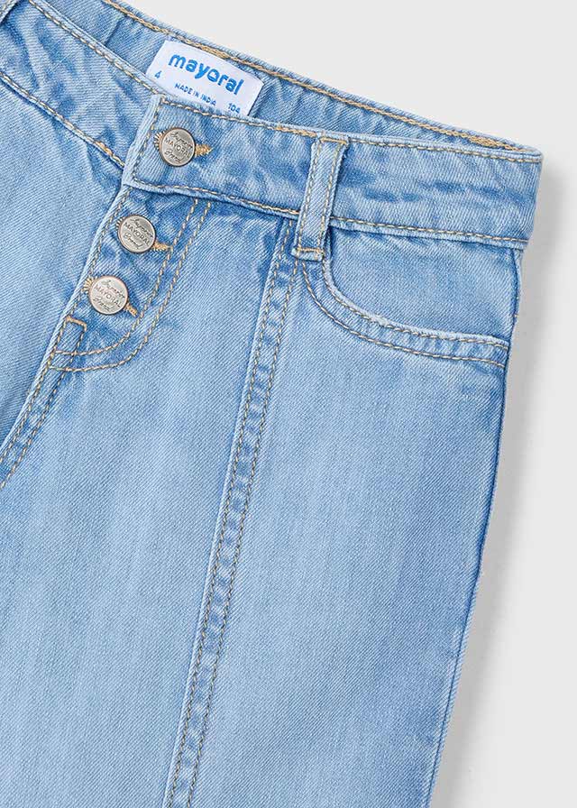 Light Wash Wide Leg Jeans