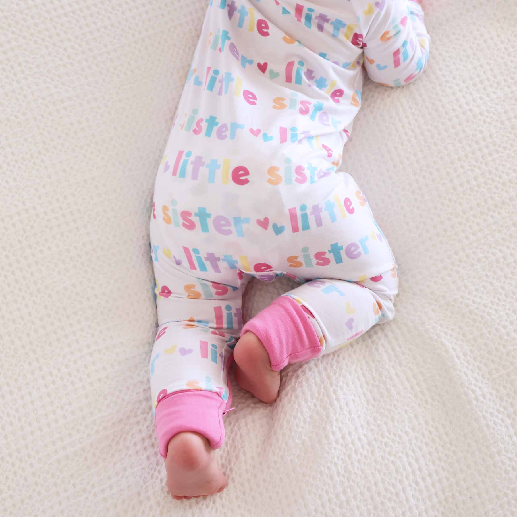 Convertible Zip Romper | Little Sibling