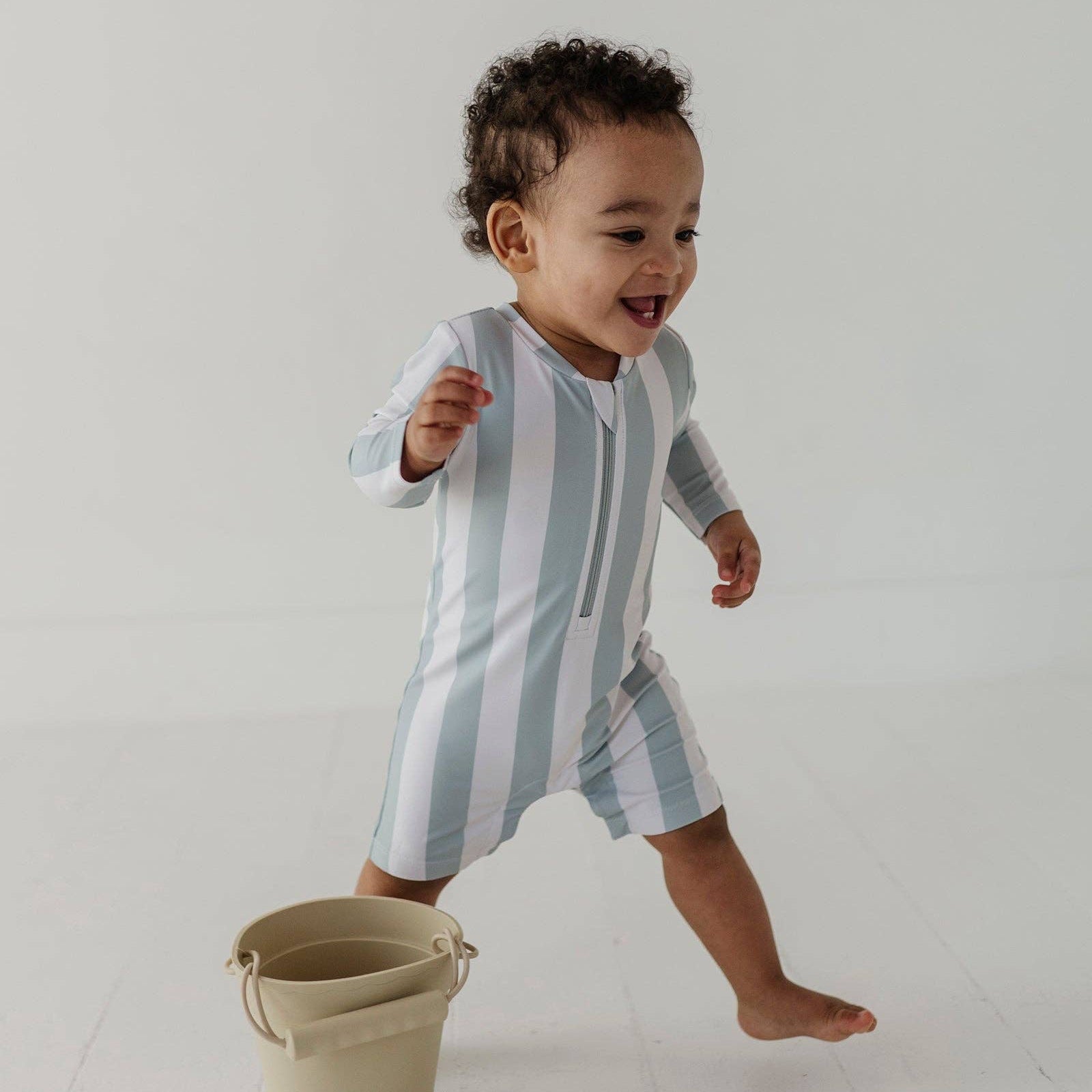 Babysprouts Baby One-Piece Rash Guard Swimsuit