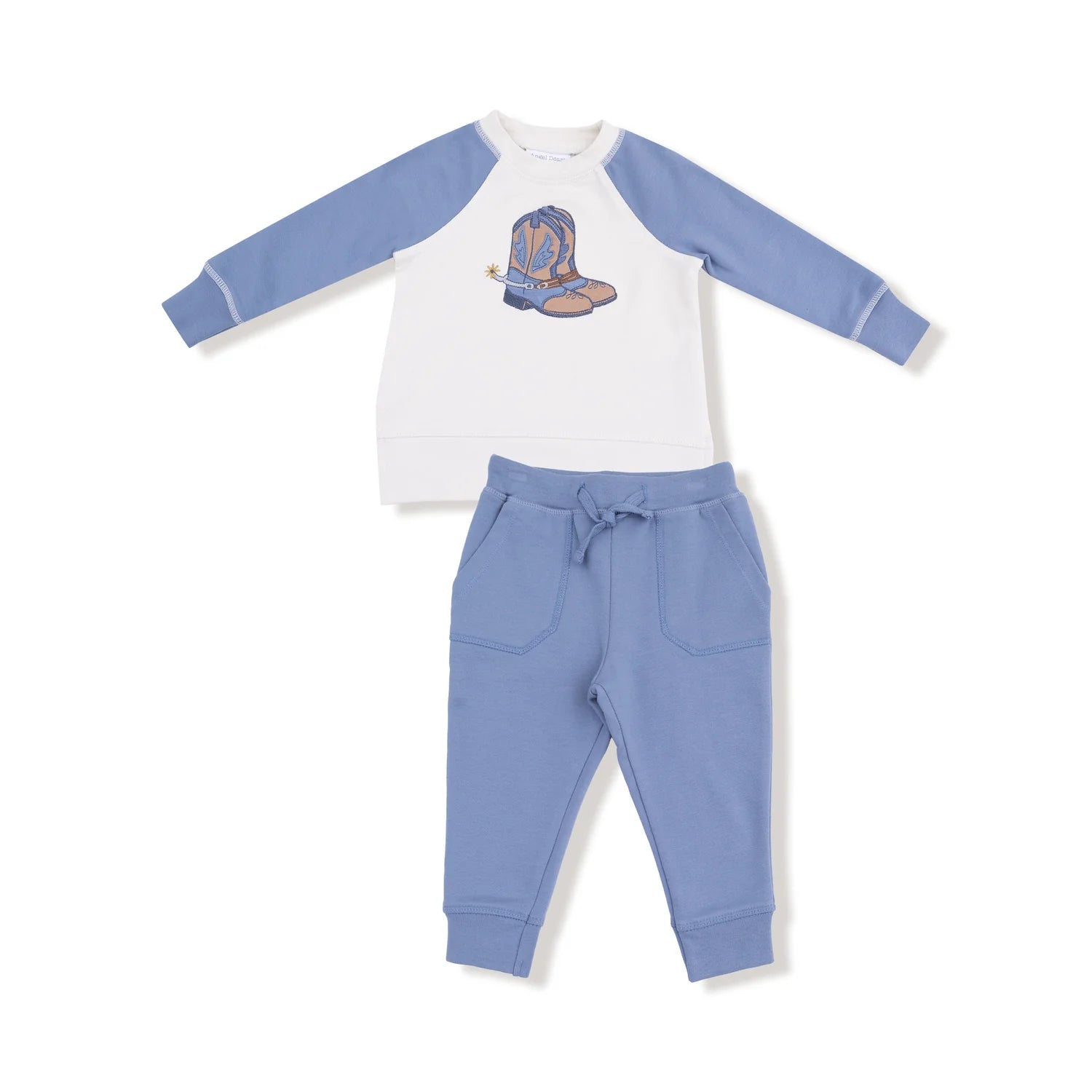 Boots French Terry Sweatshirt and Jogger Set