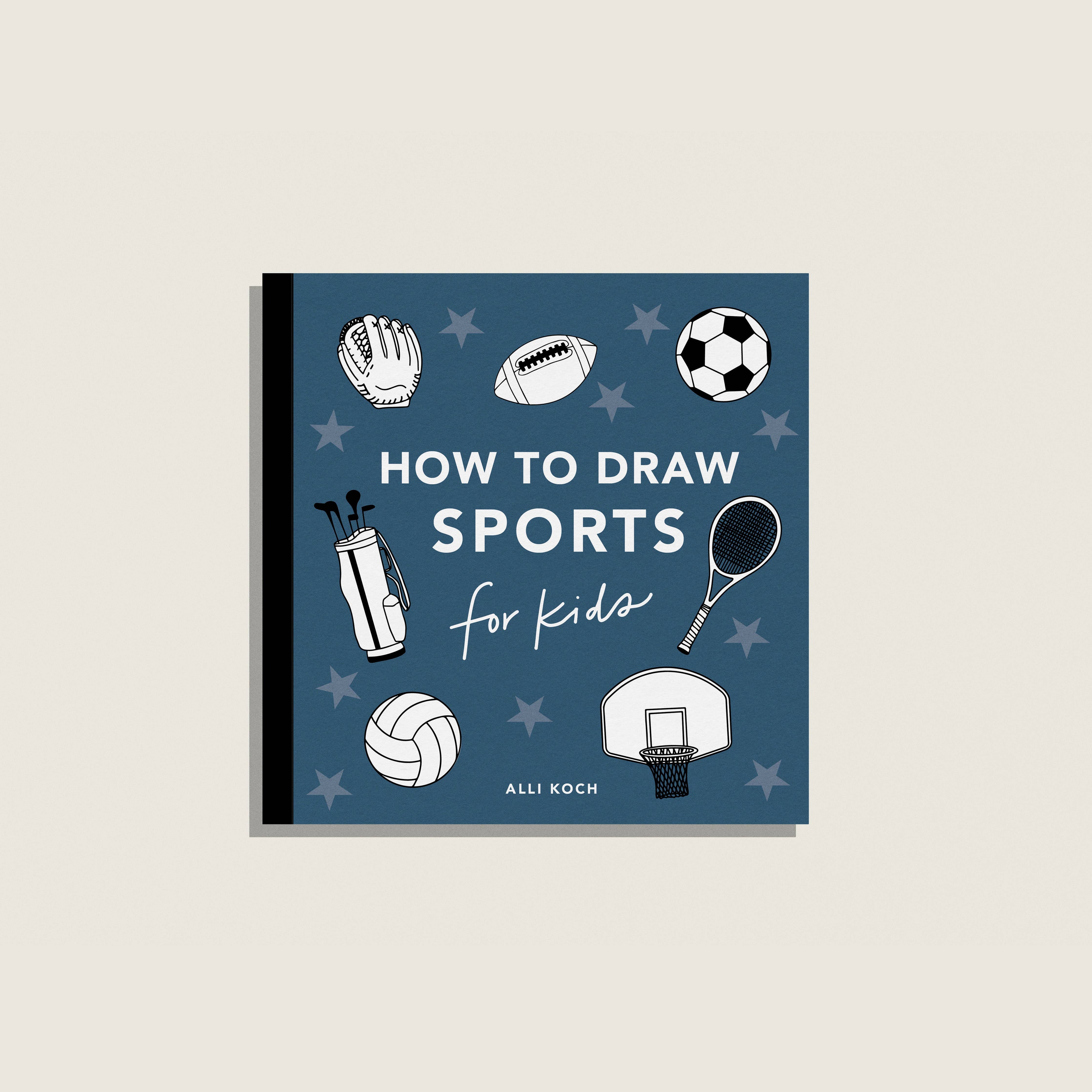 How to Draw Books for Kids: Sports