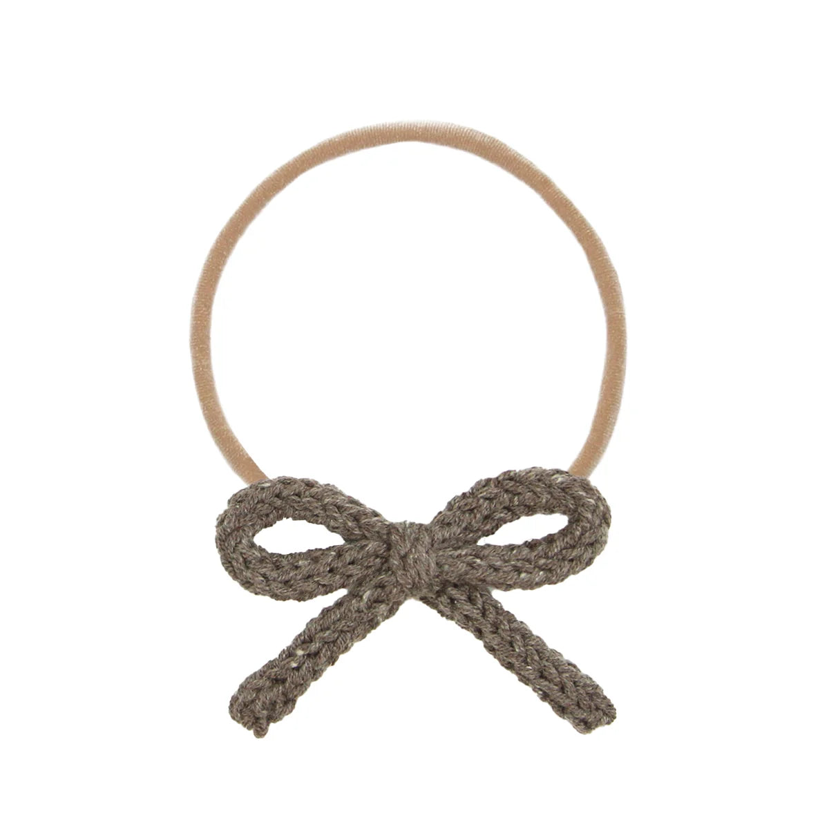 Crochet Nylon Bow Headband