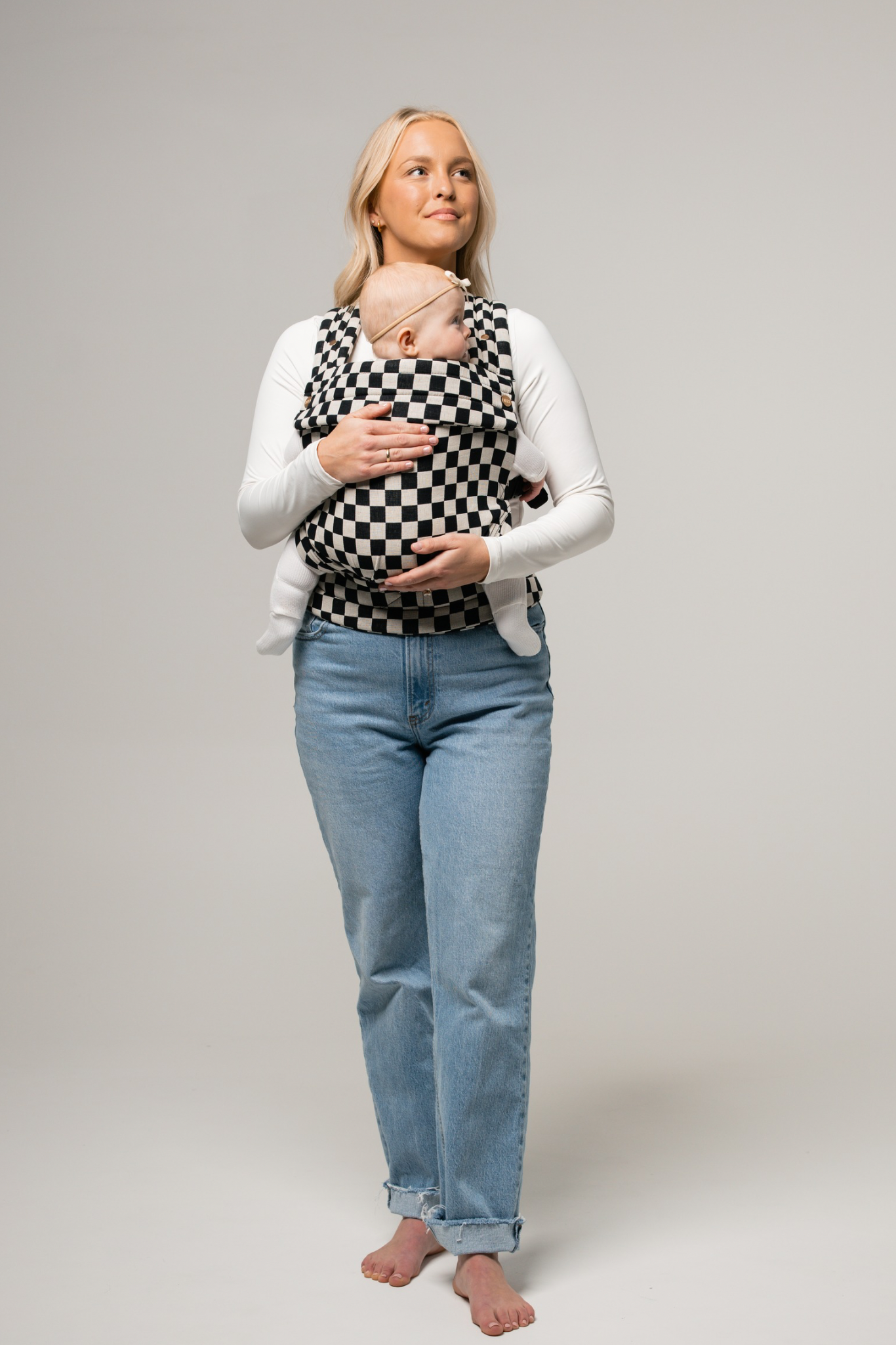 The Monarch Carrier | Ebony Check