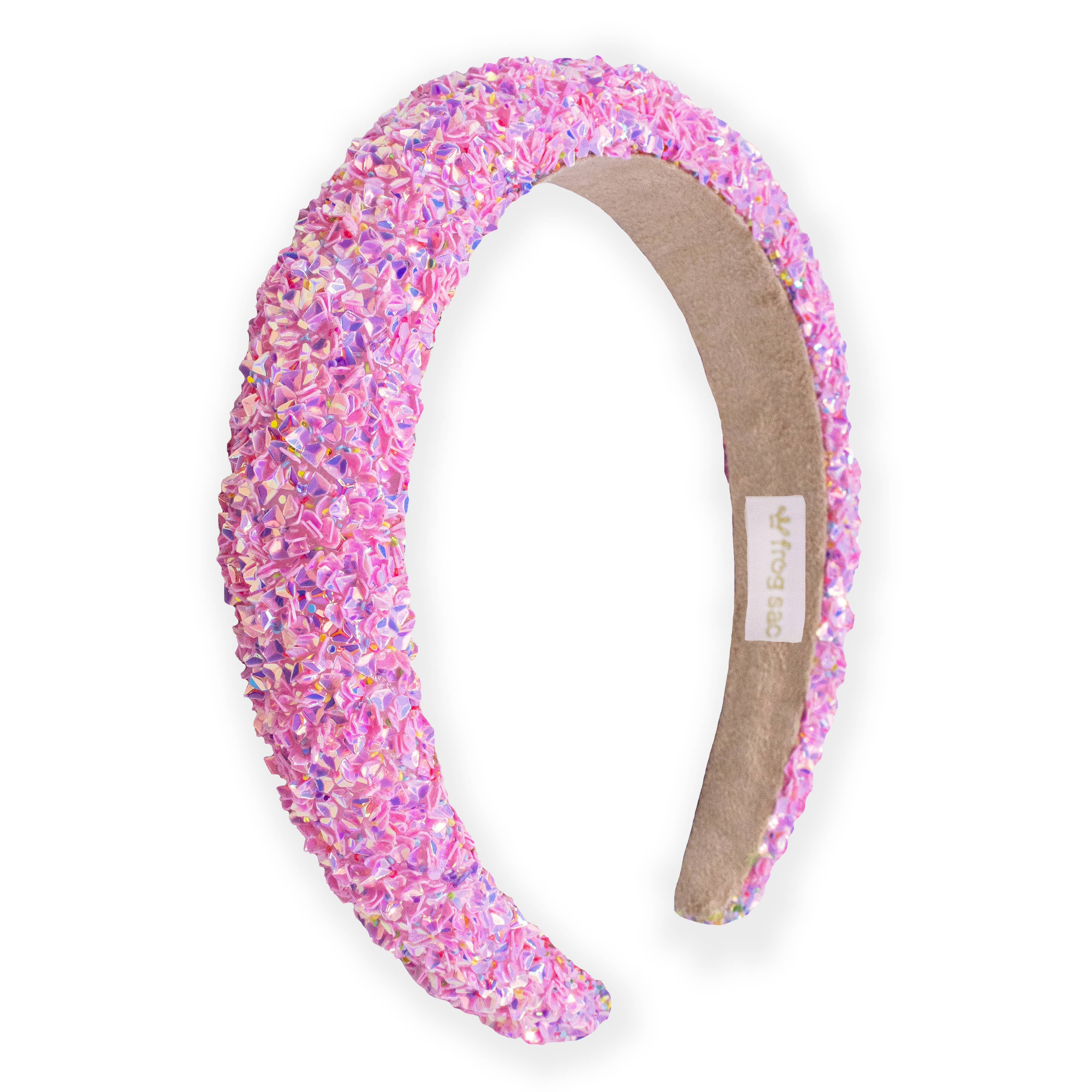 Kids Padded Headband - Chunky Sequin Hair Band