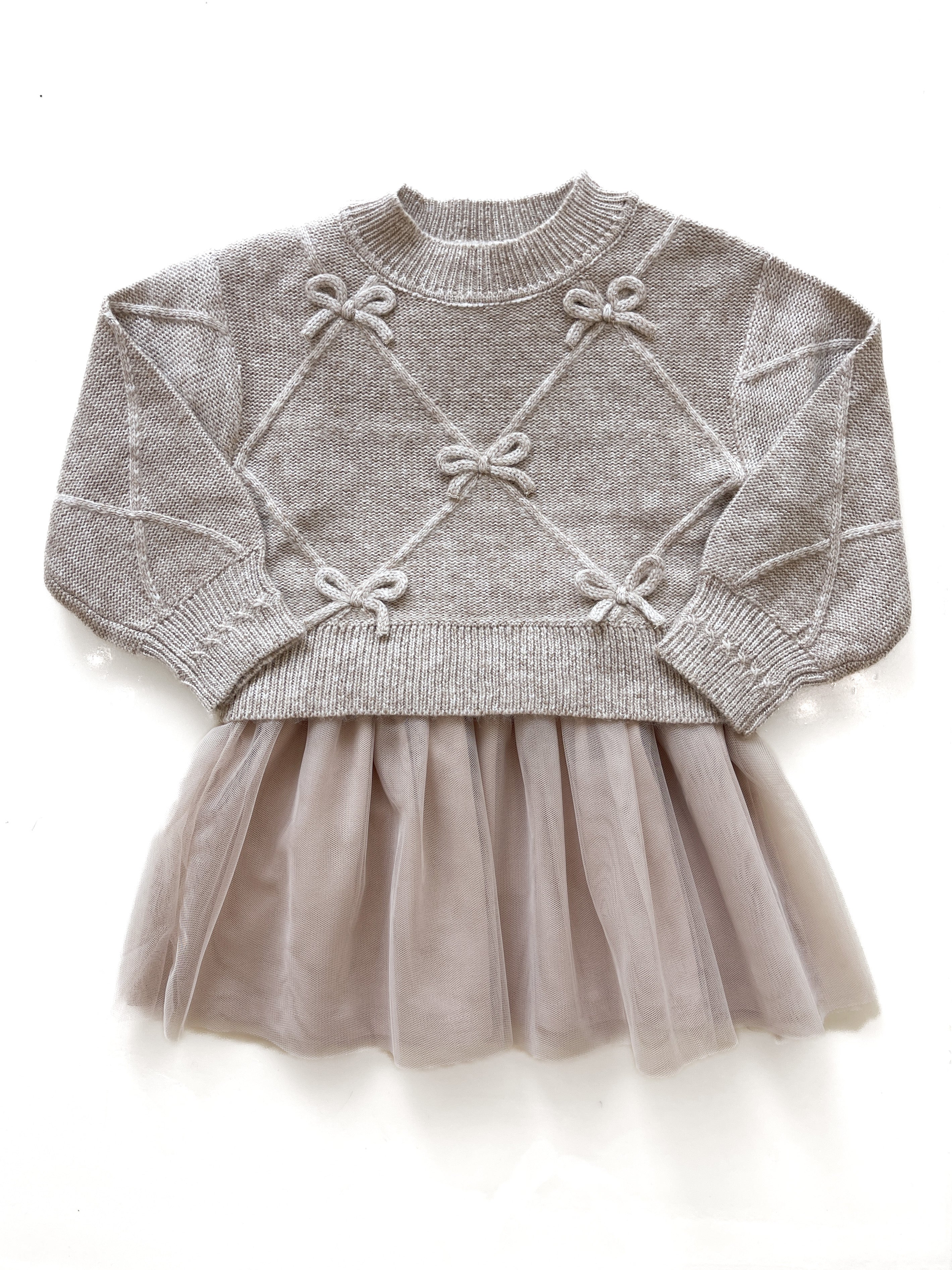 Knit Dress + Sweater Set