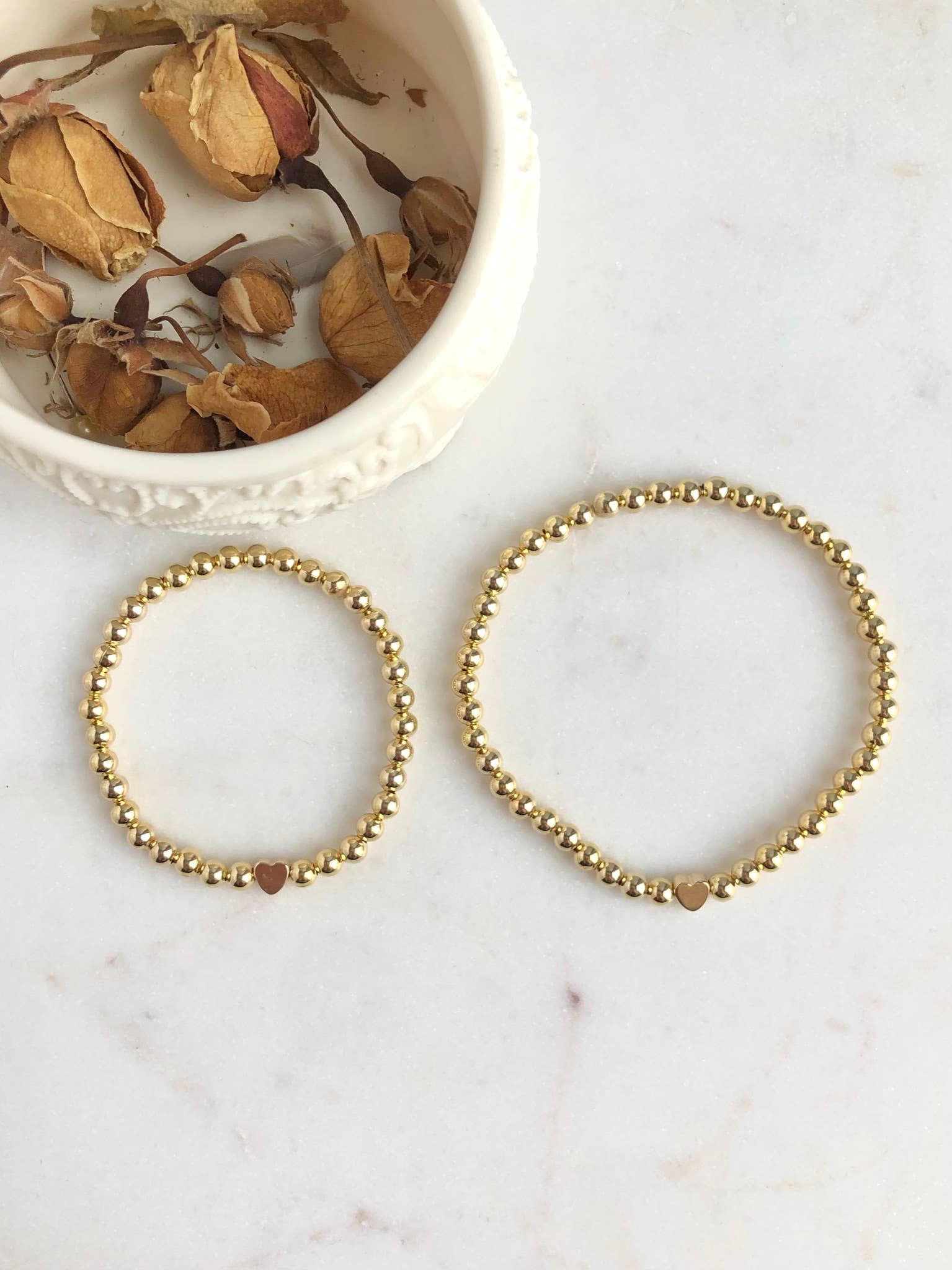 Tiny Heart Mother Daughter Matching Bracelets