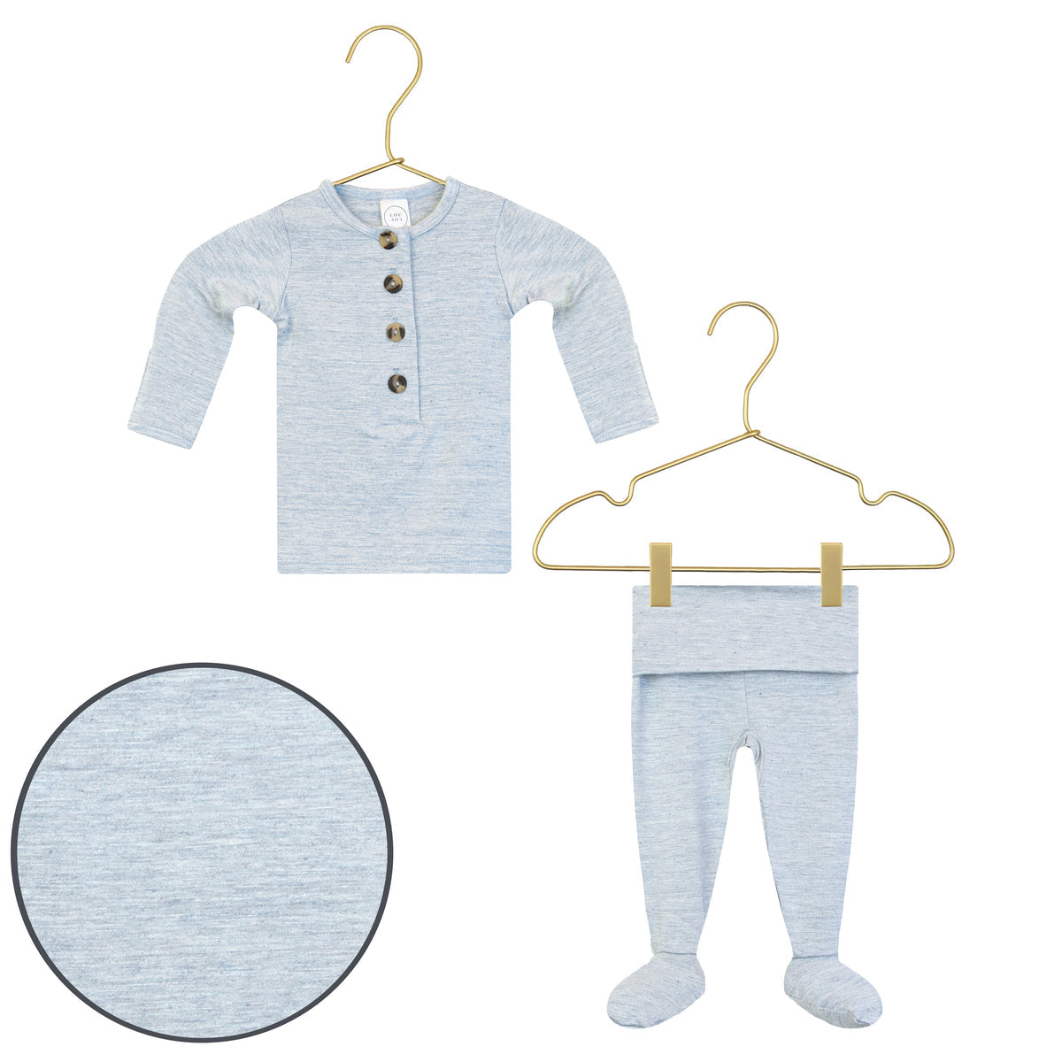 Crew Top + Bottom Set