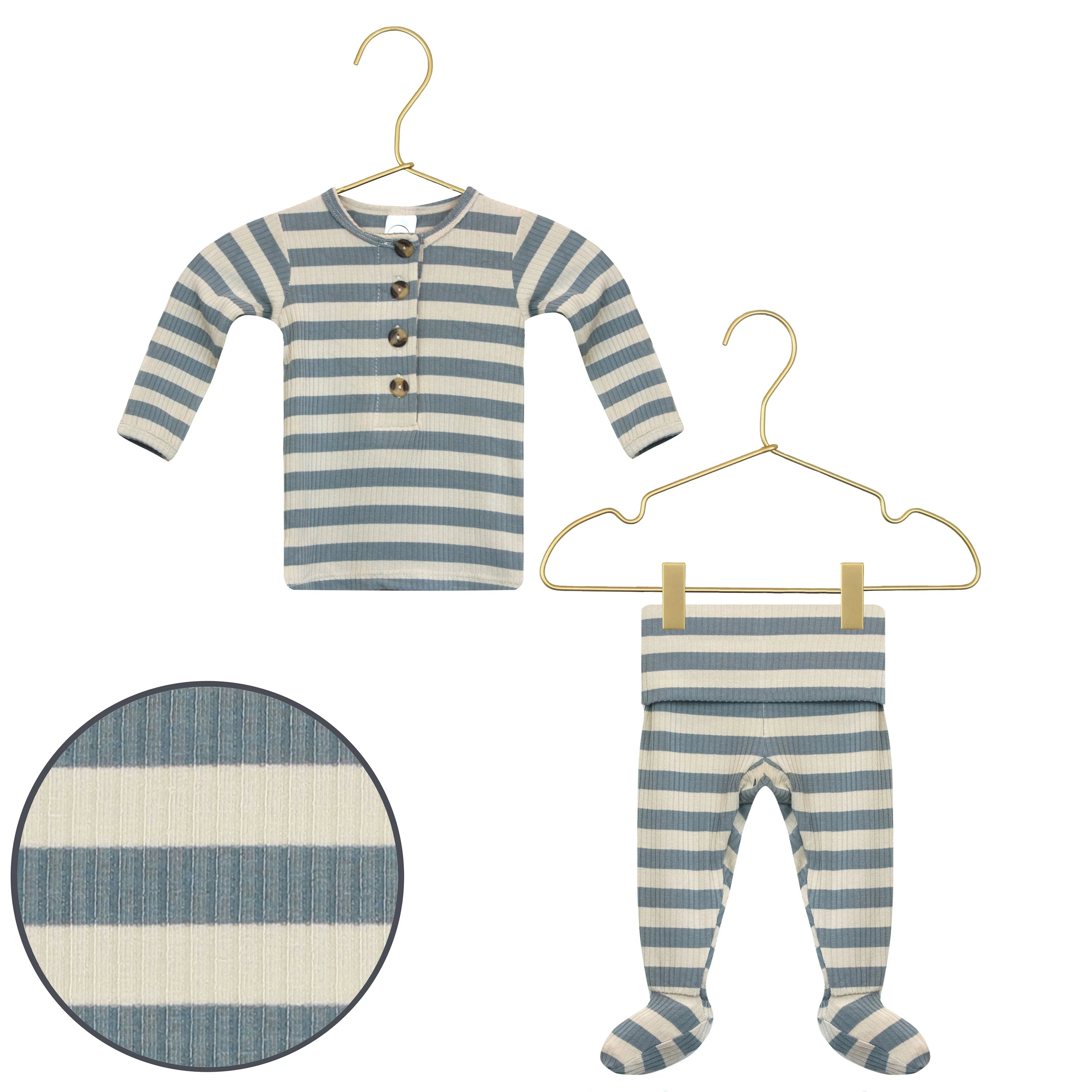 Lincoln Ribbed Top + Bottom Set