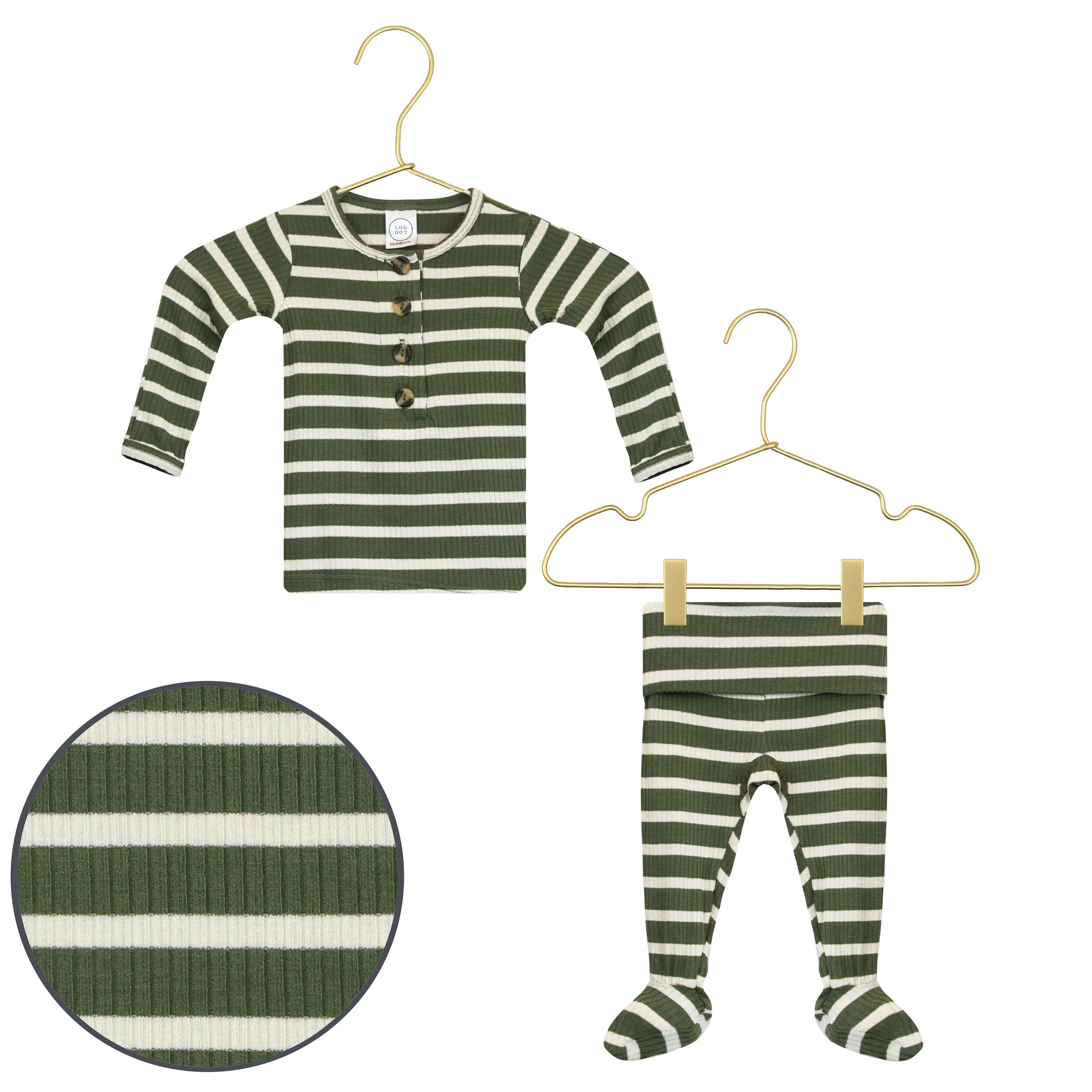Tyler Ribbed Top + Bottom Set