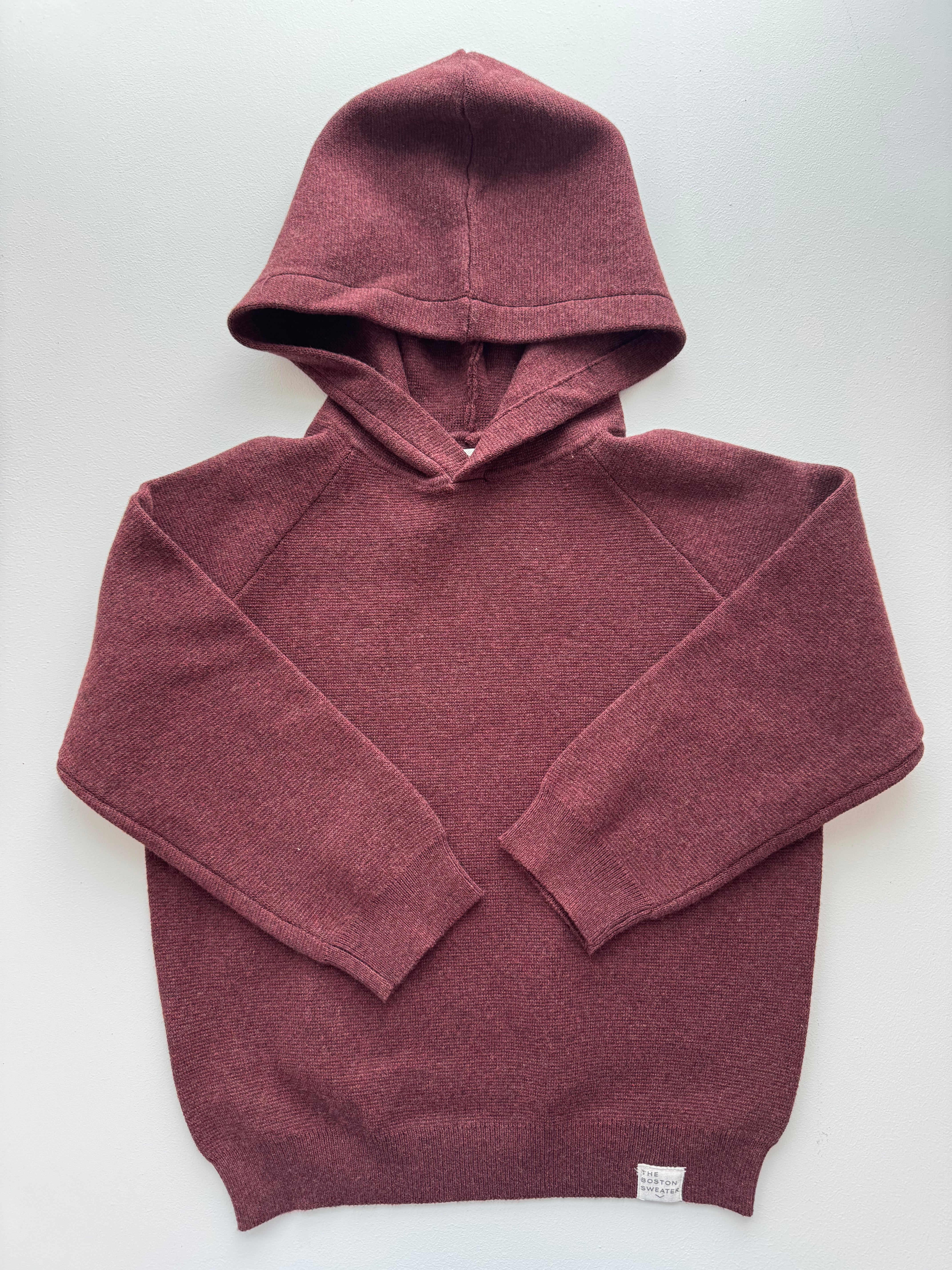 Hooded Sweater | Terracota
