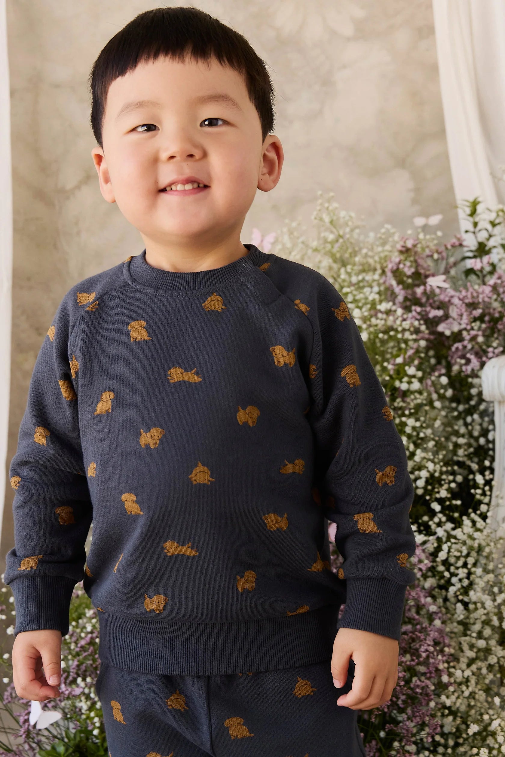Organic Cotton Flynn Sweatshirt | Playful Milo Captain