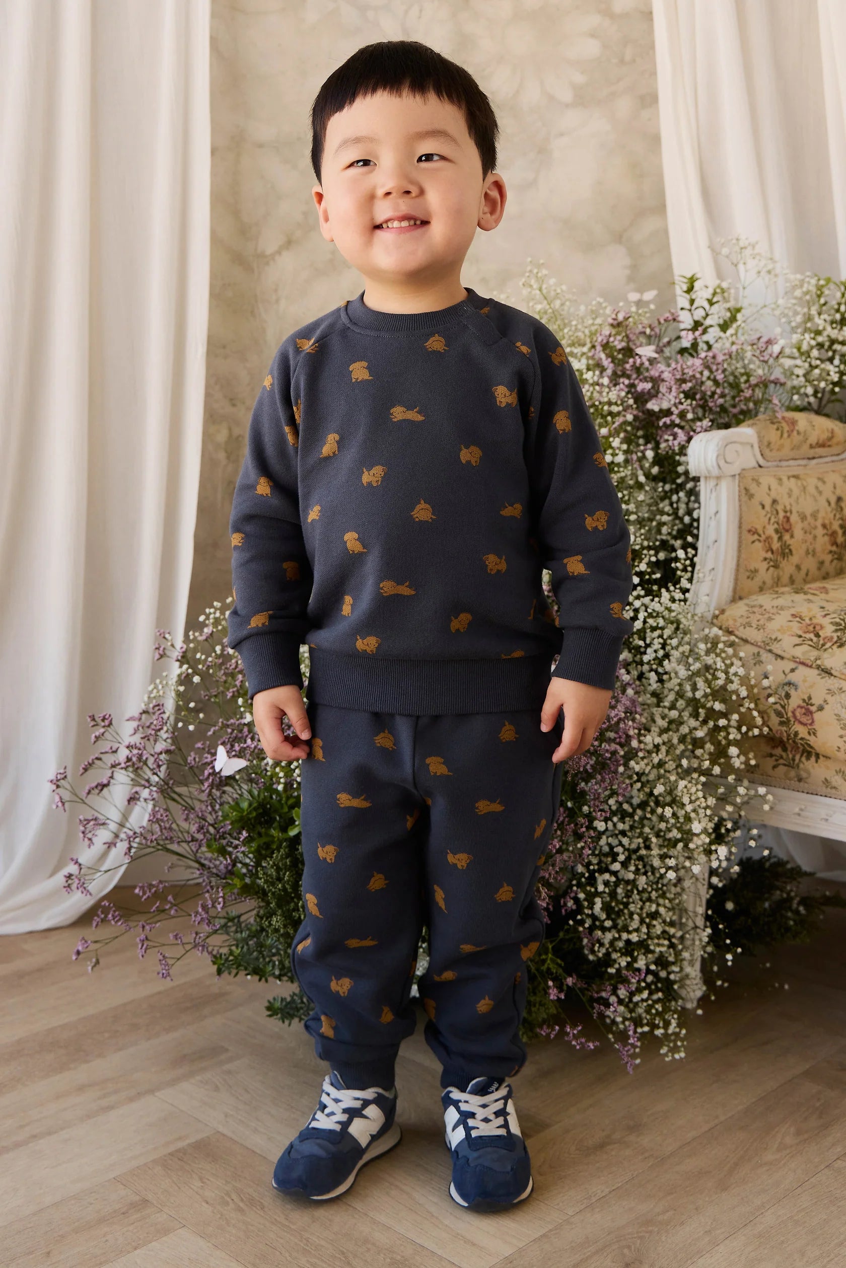 Organic Cotton Nash Track Pant | Playful Milo Captain
