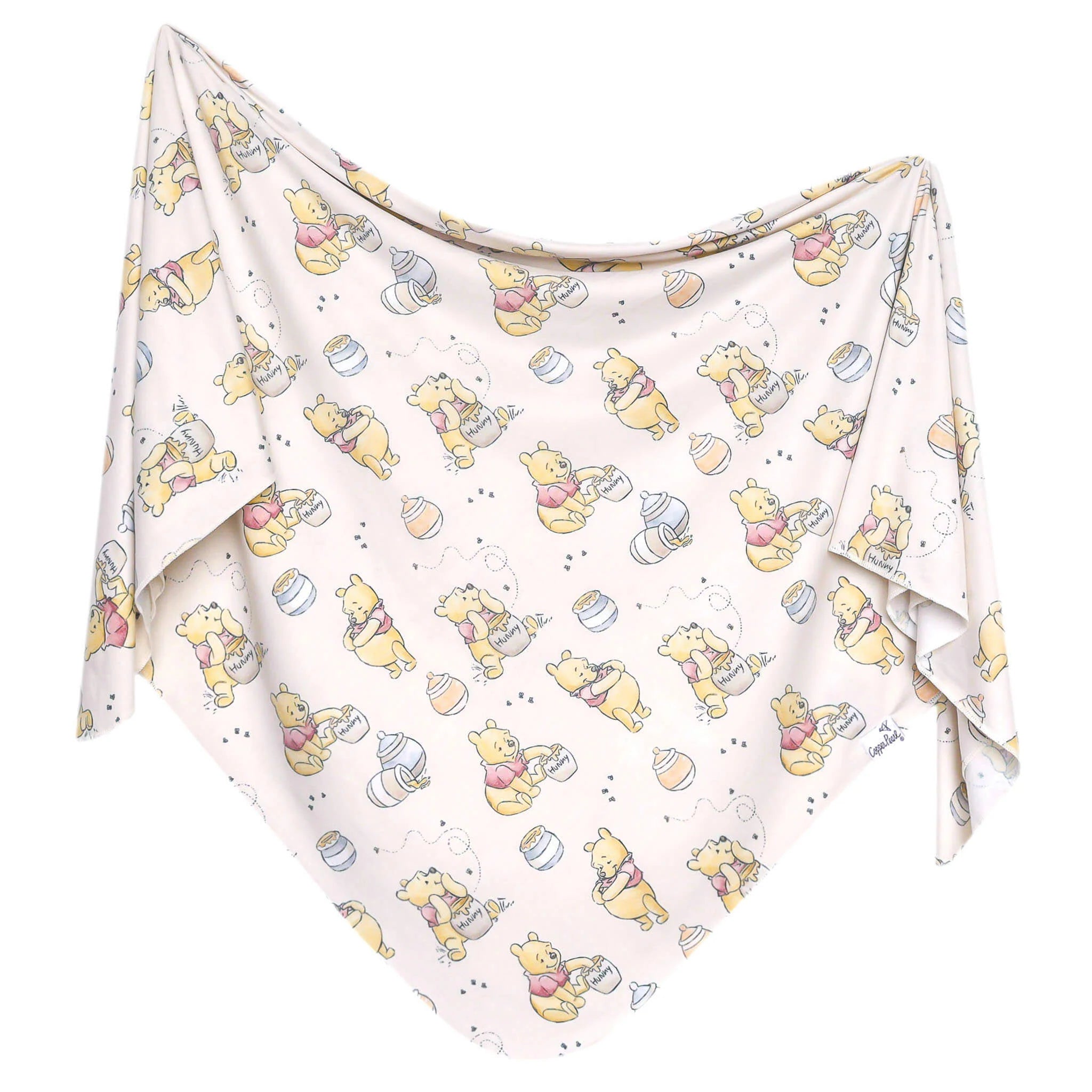 Copper Pearl Knit Swaddle Blanket