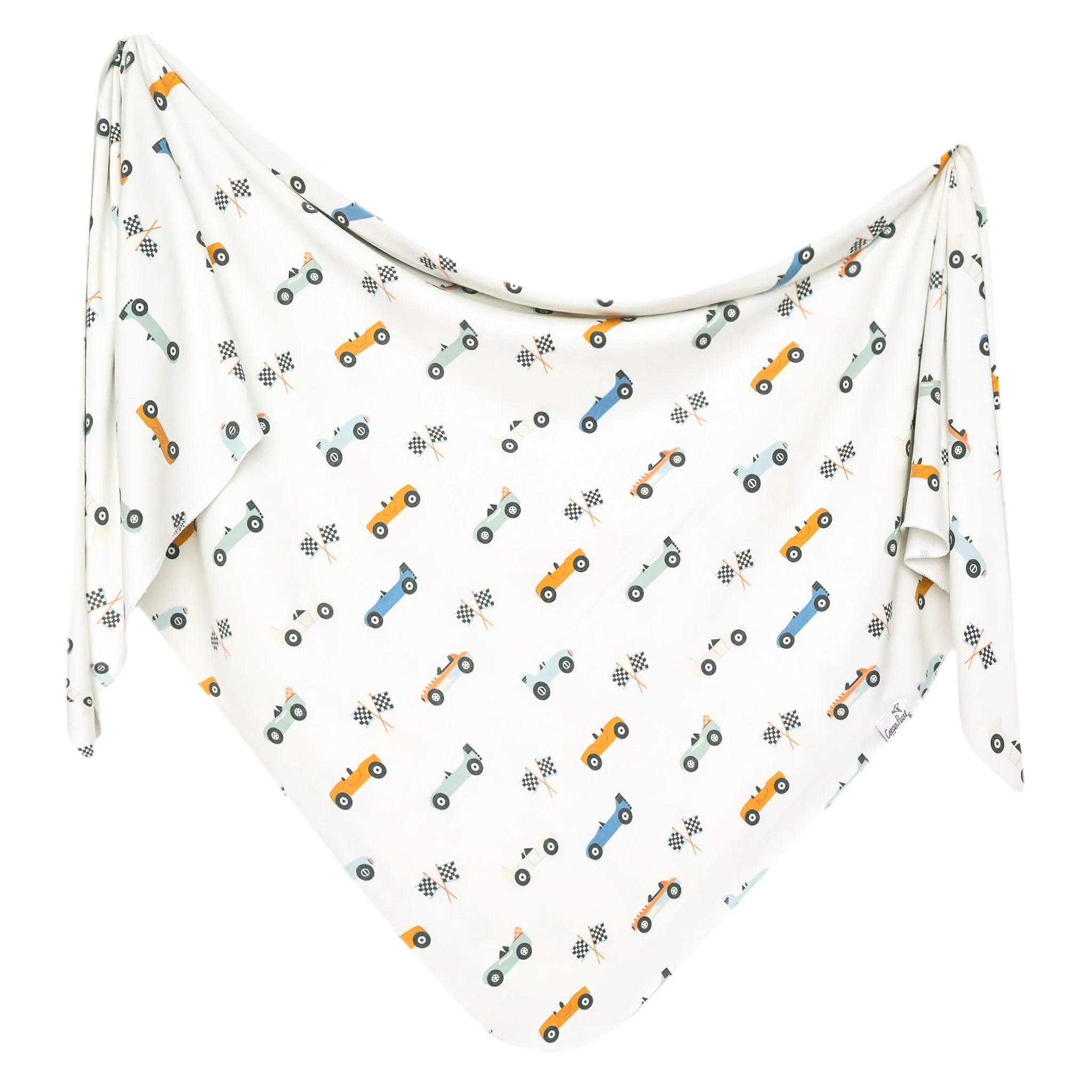 Copper Pearl Knit Swaddle Blanket