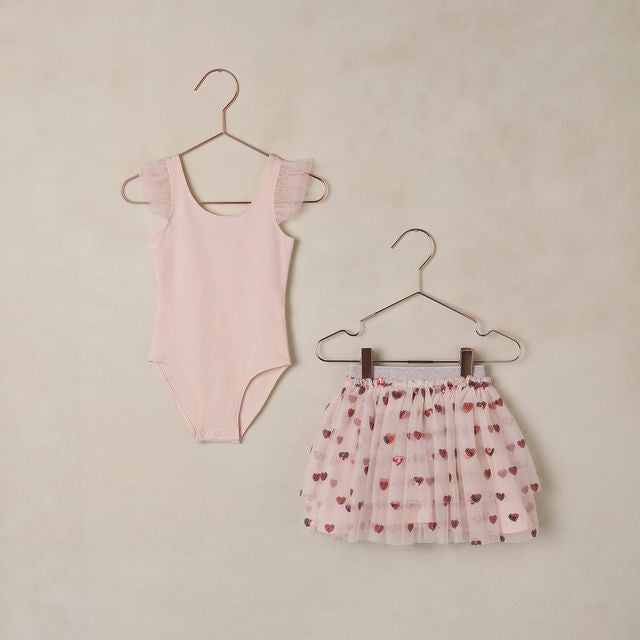 Aurora Tutu Set | Red Hearts