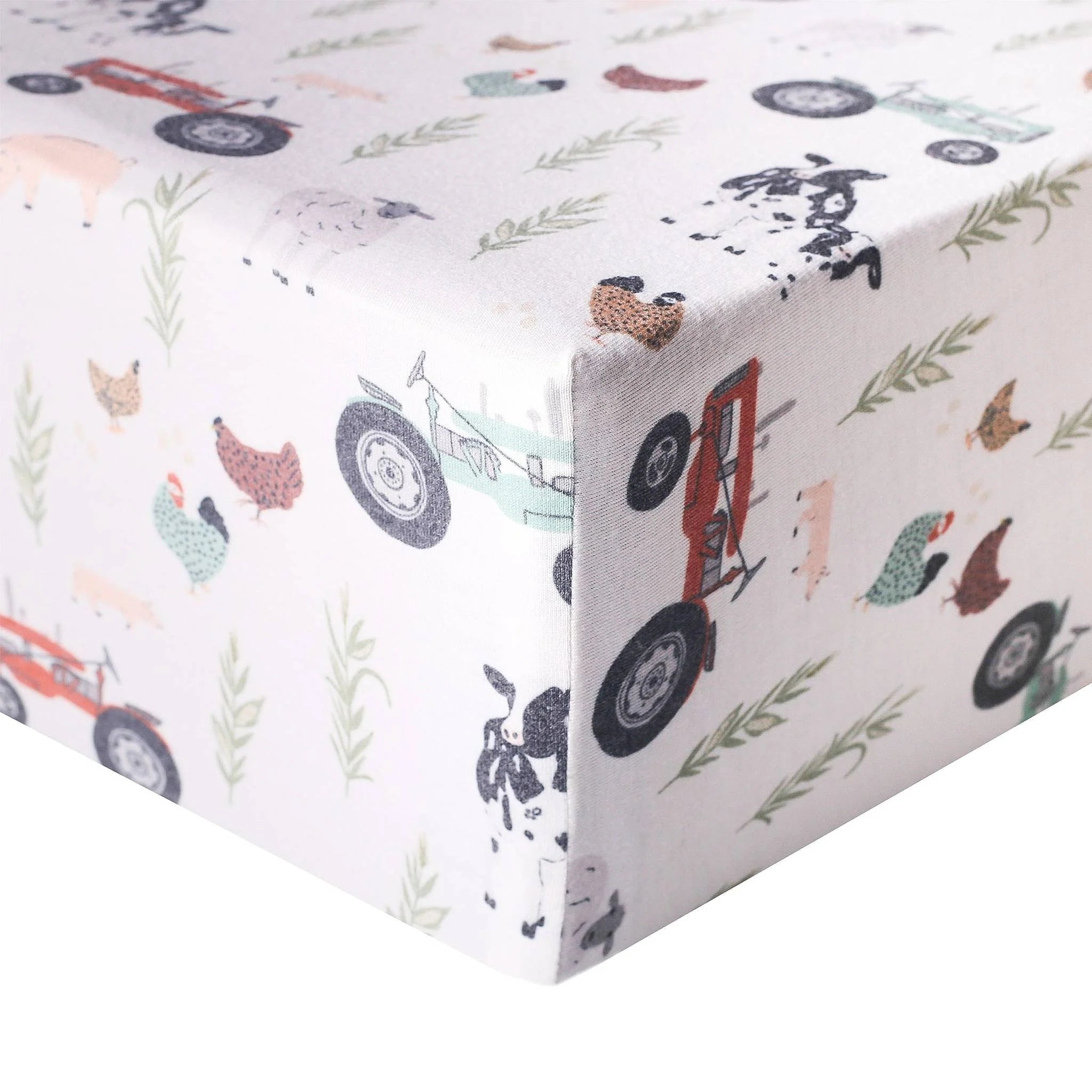 Copper Pearl Premium Crib Sheet