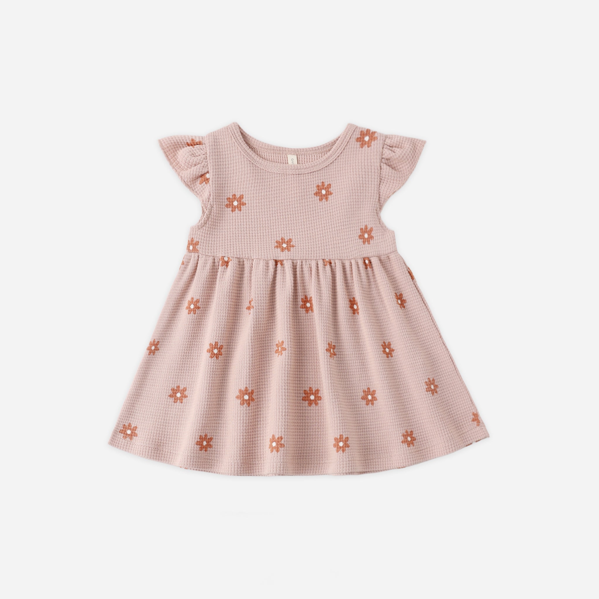 Flutter Sleeve Dress | Pink Daisy