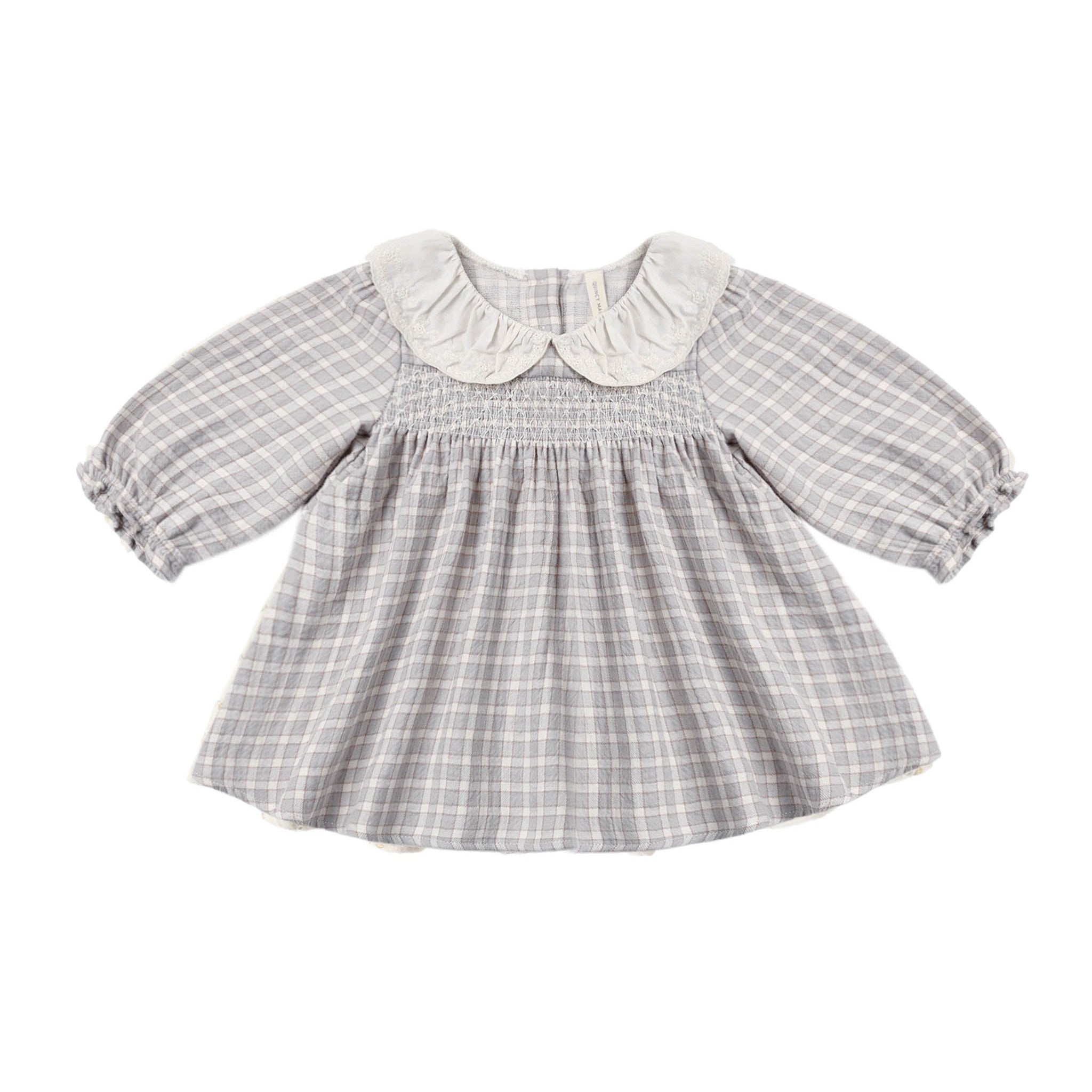 Callie Dress | Blue Gingham