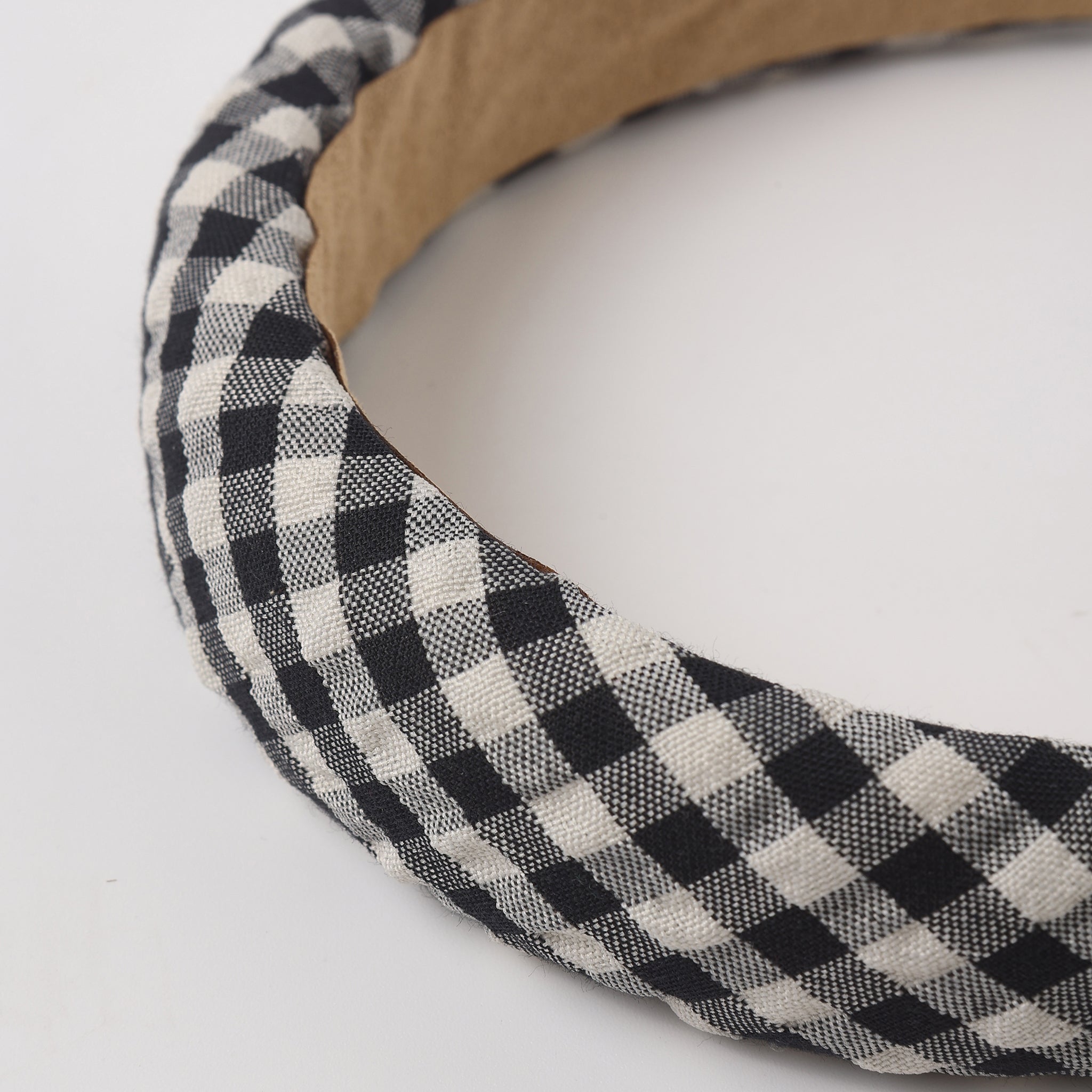 Padded Headband | Black Check