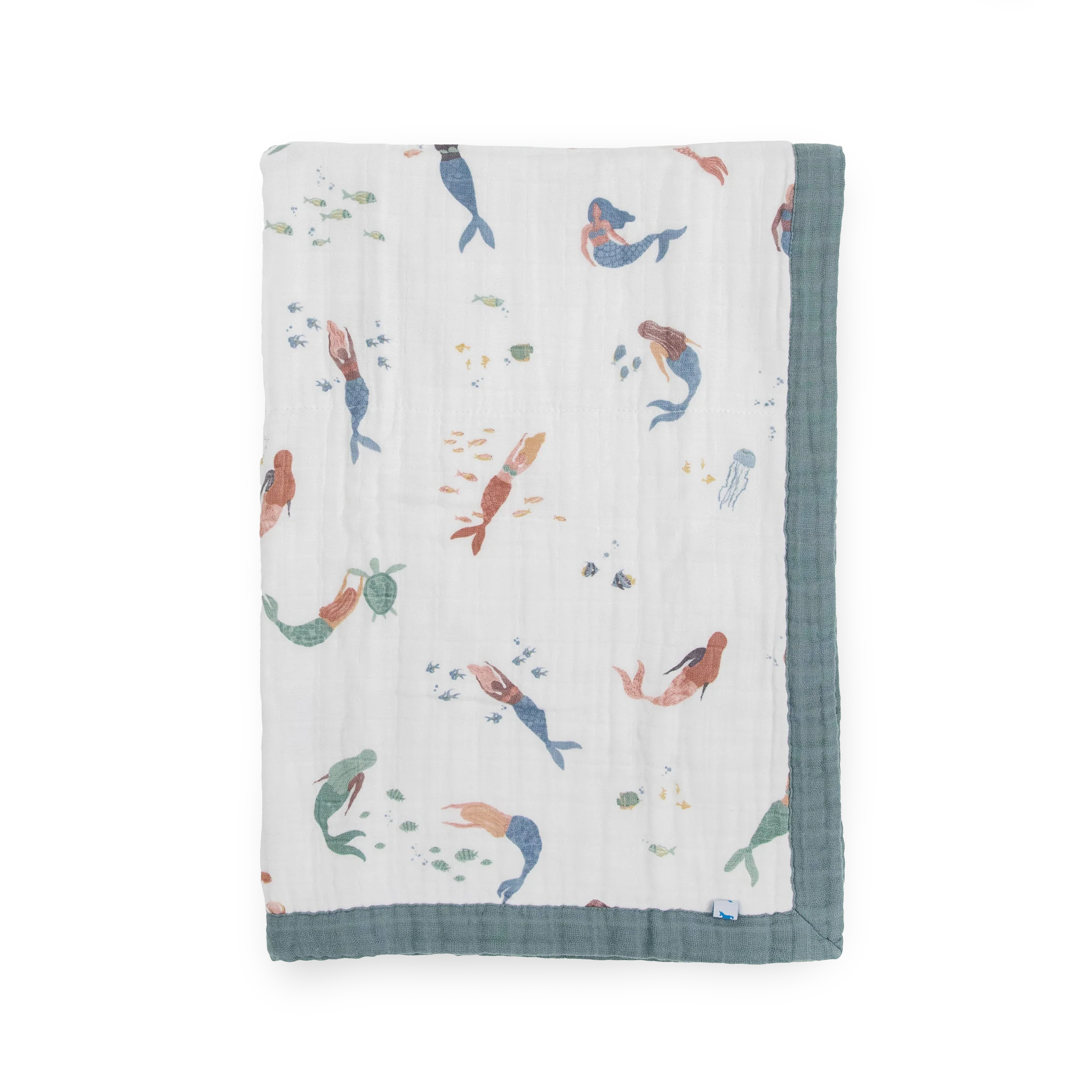 Cotton Muslin Baby Quilt