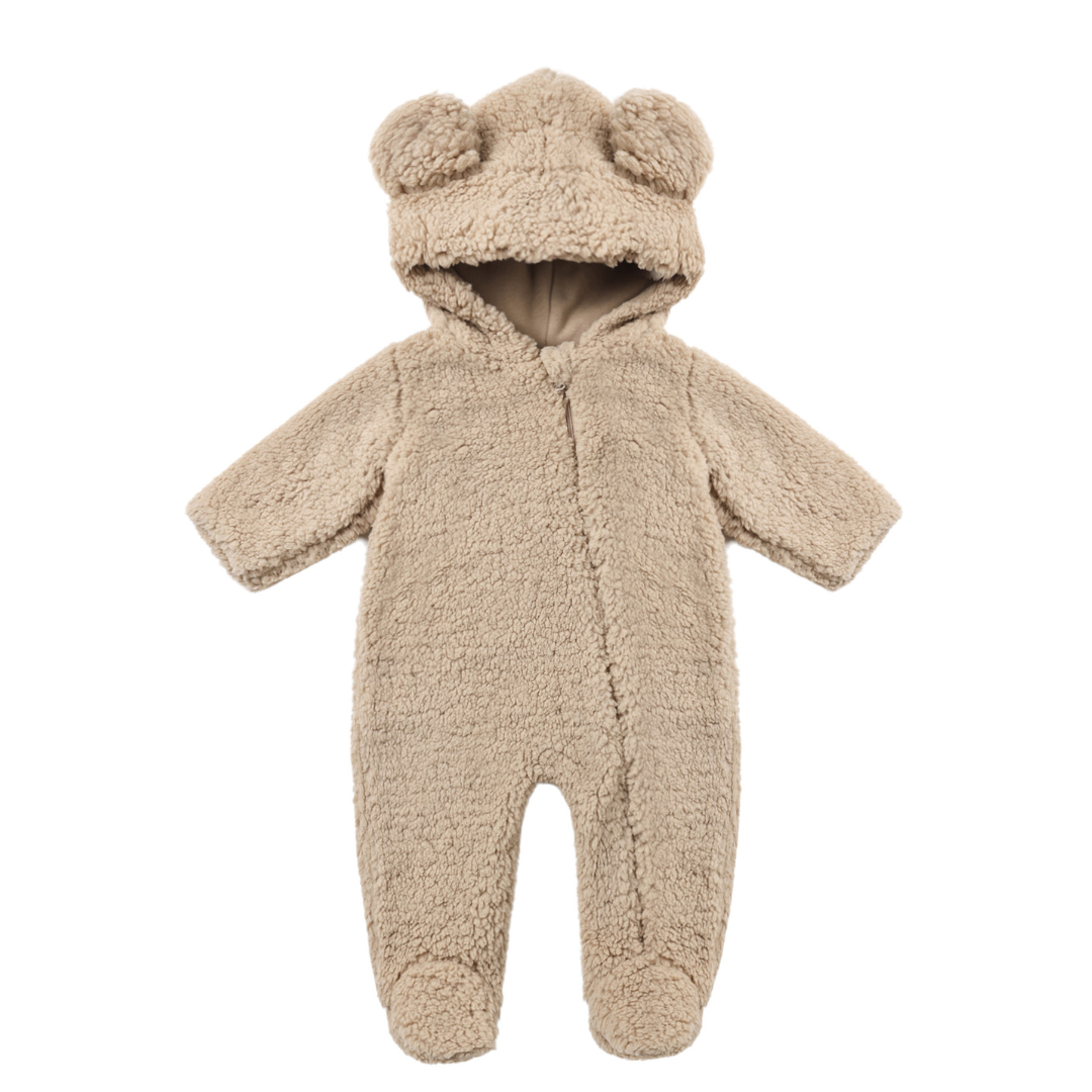 Bear Jumpsuit Latte