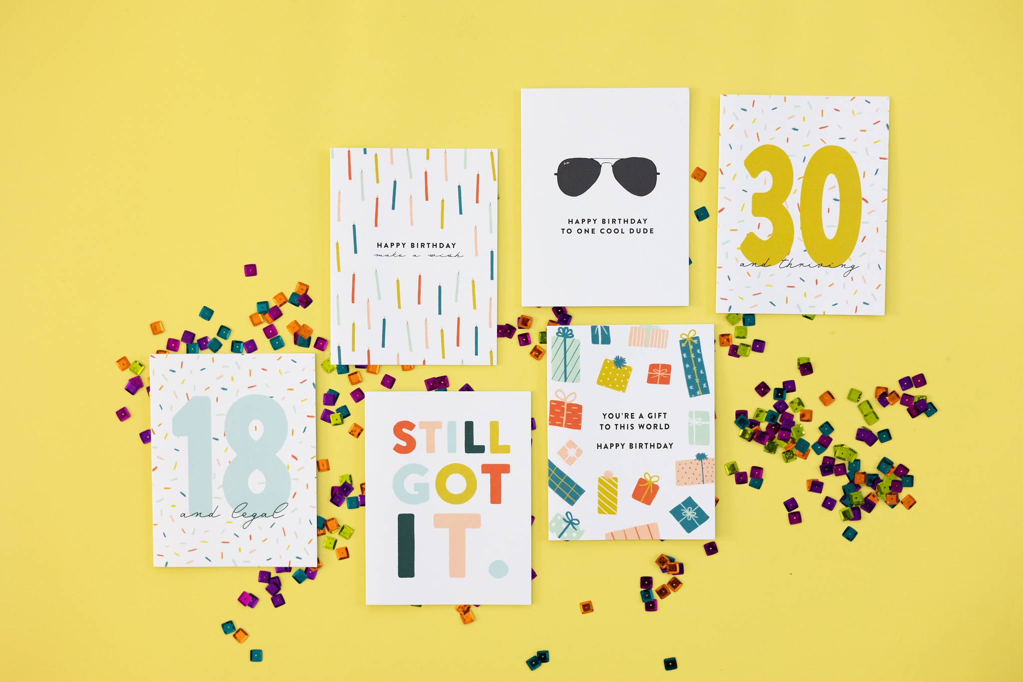 Make a Wish Birthday Candles Card