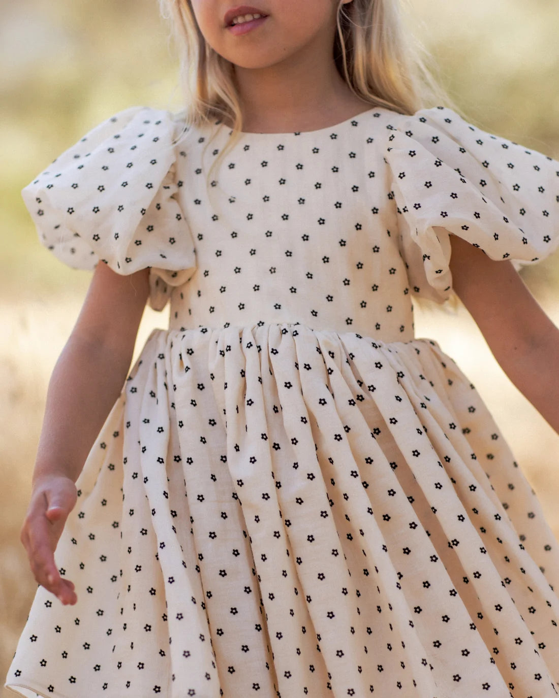 Sofia Dress | Black Daisy