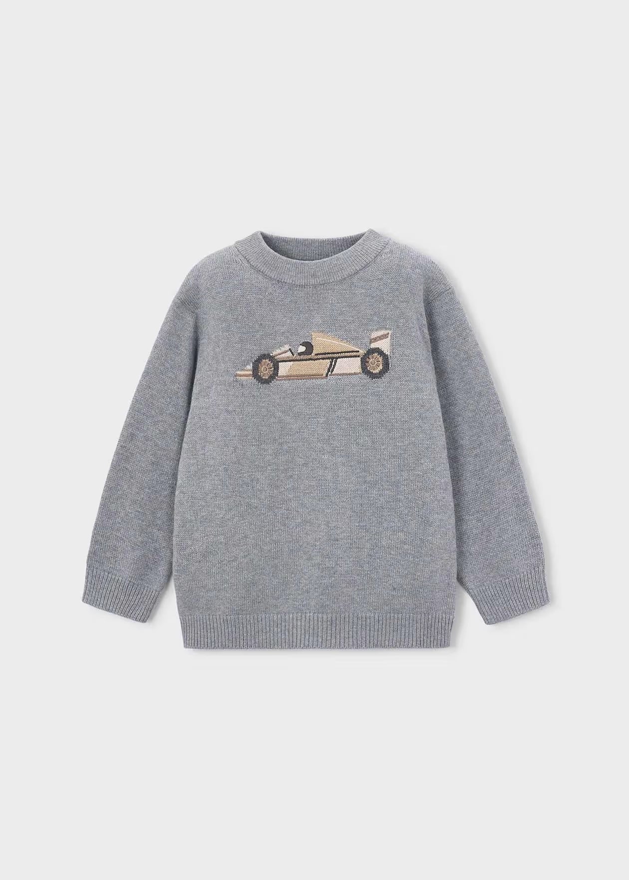 Race Car Grey Sweater