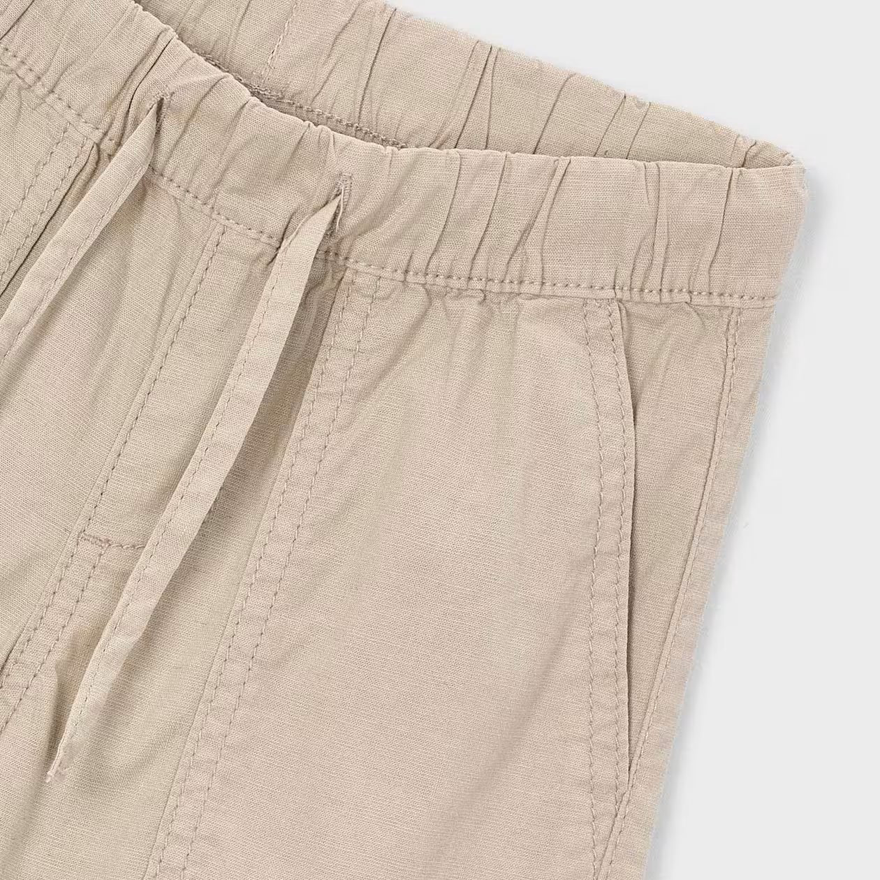 Stone Linen Joggers