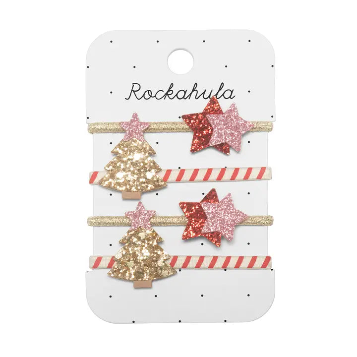 Stripy Christmas Tree Ponies
