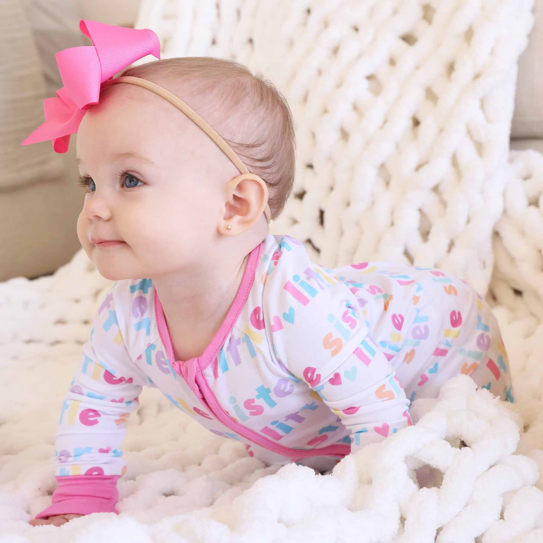 Convertible Zip Romper | Little Sibling