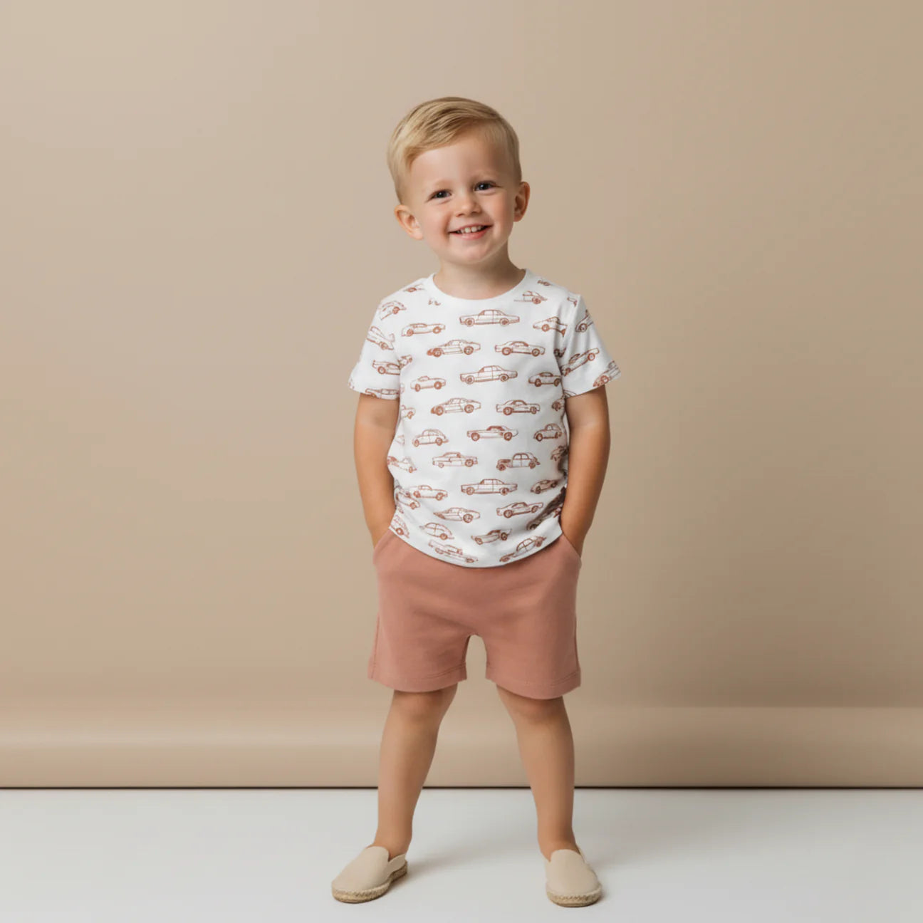 Tee & Shorts Set | Cars