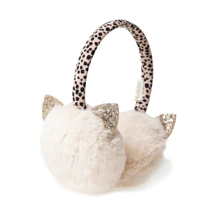 Clara Cat Leopard Earmuffs