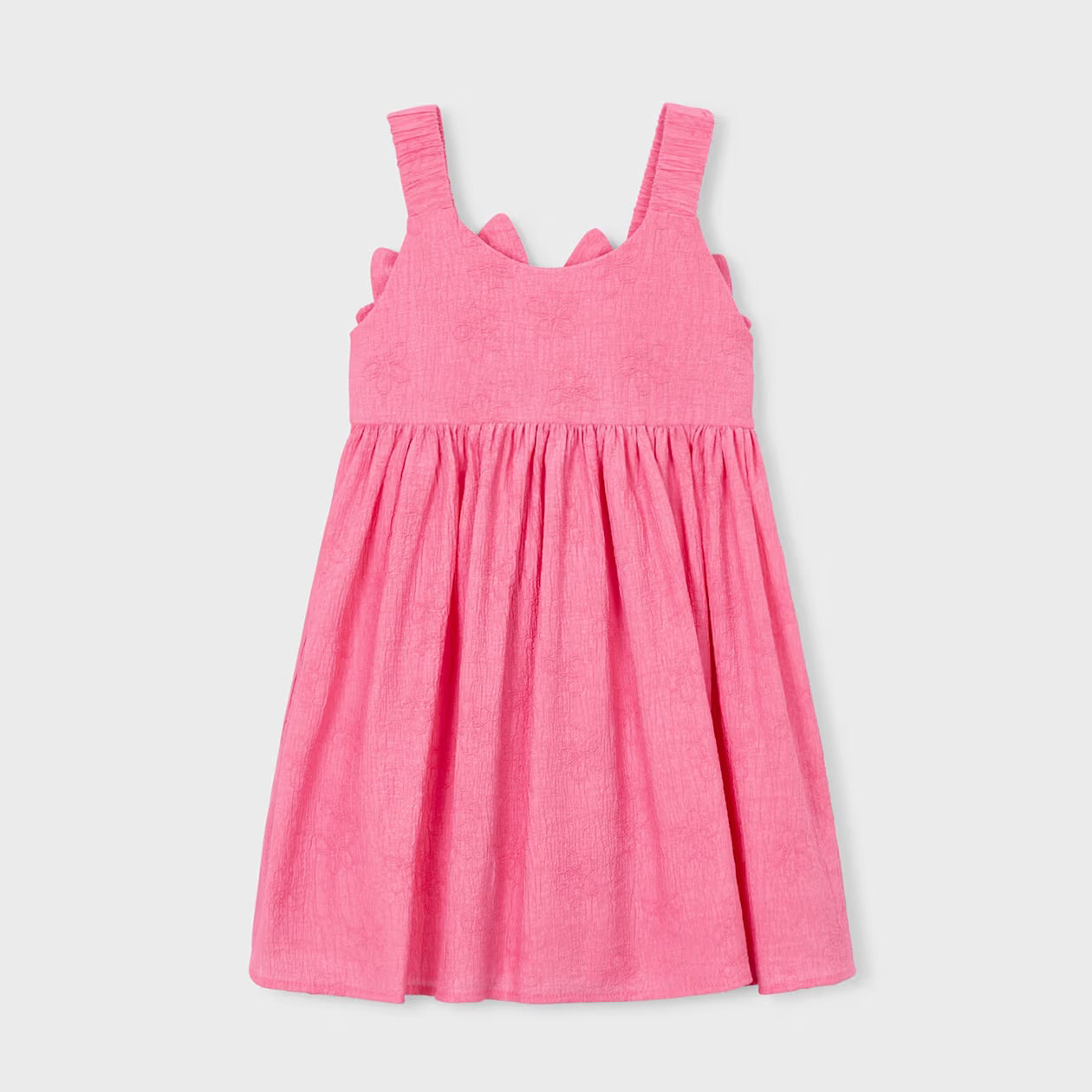 Back Flowers Dress | Geranium