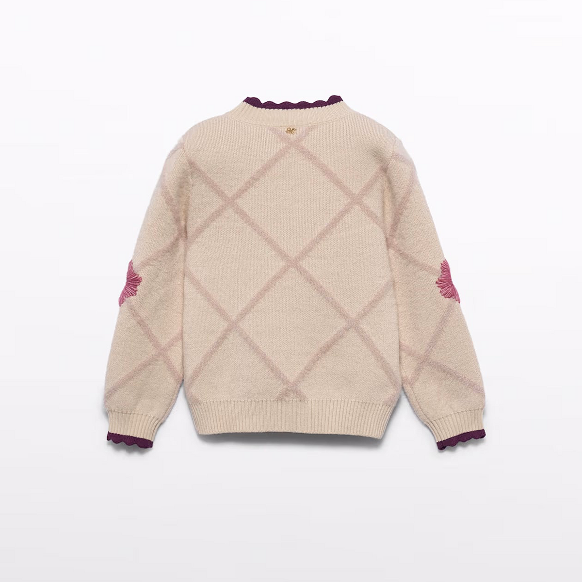 Diamond Flower Sweater