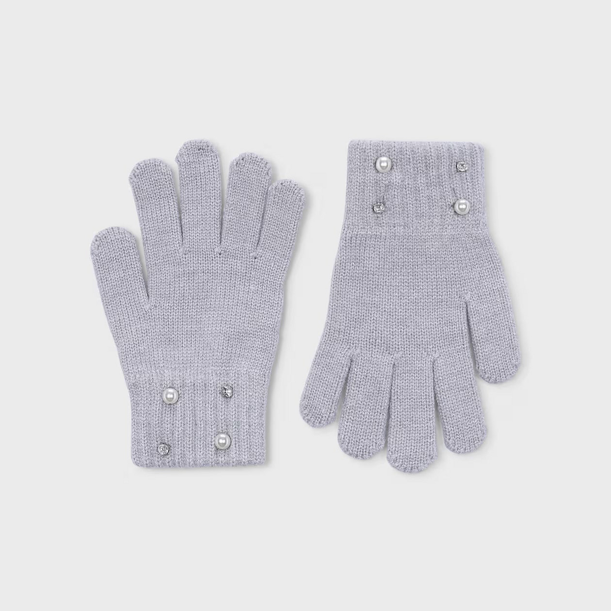 Pearl Knit Gloves